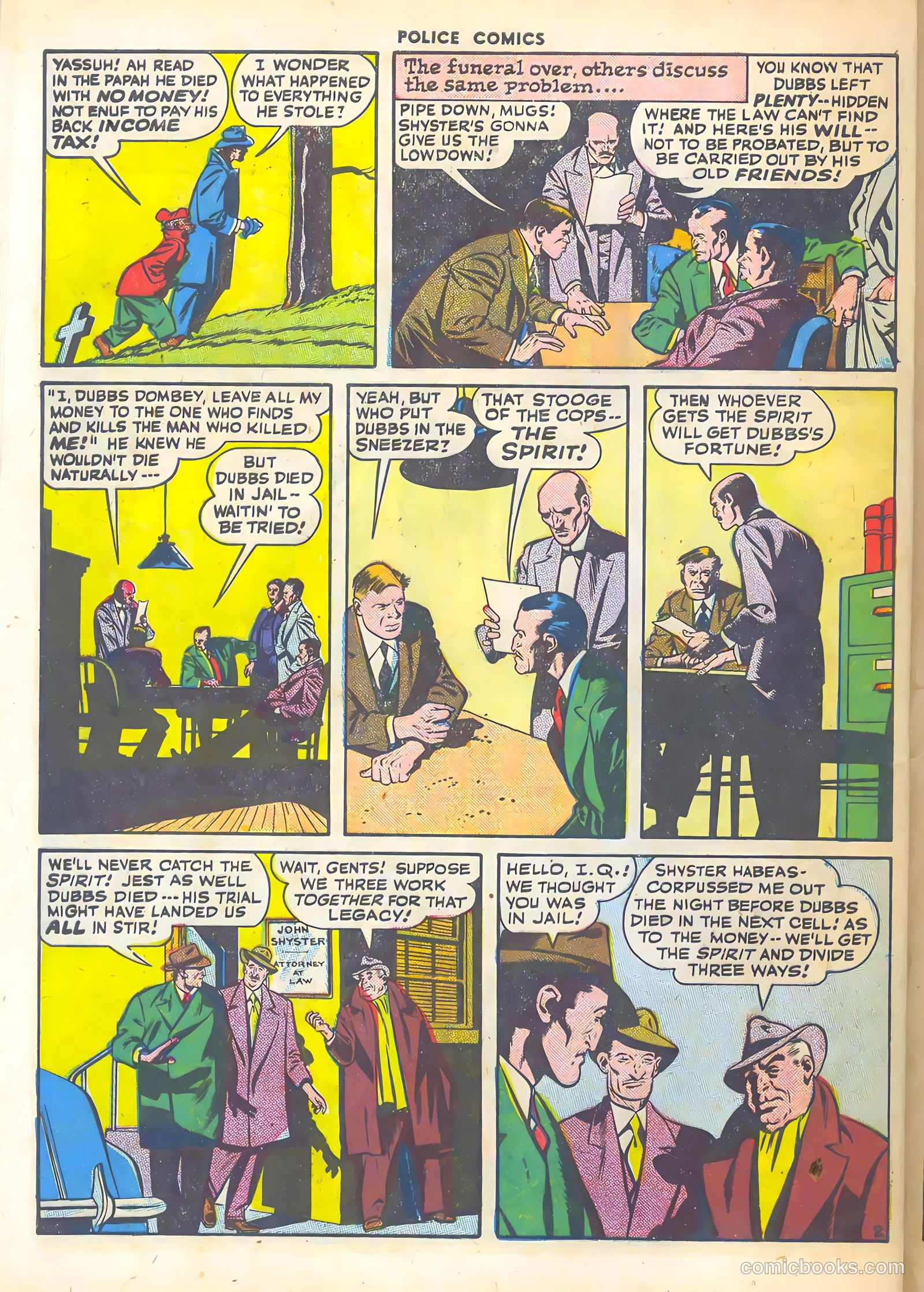 Police Comics #64 (1947) — page 52 of 60