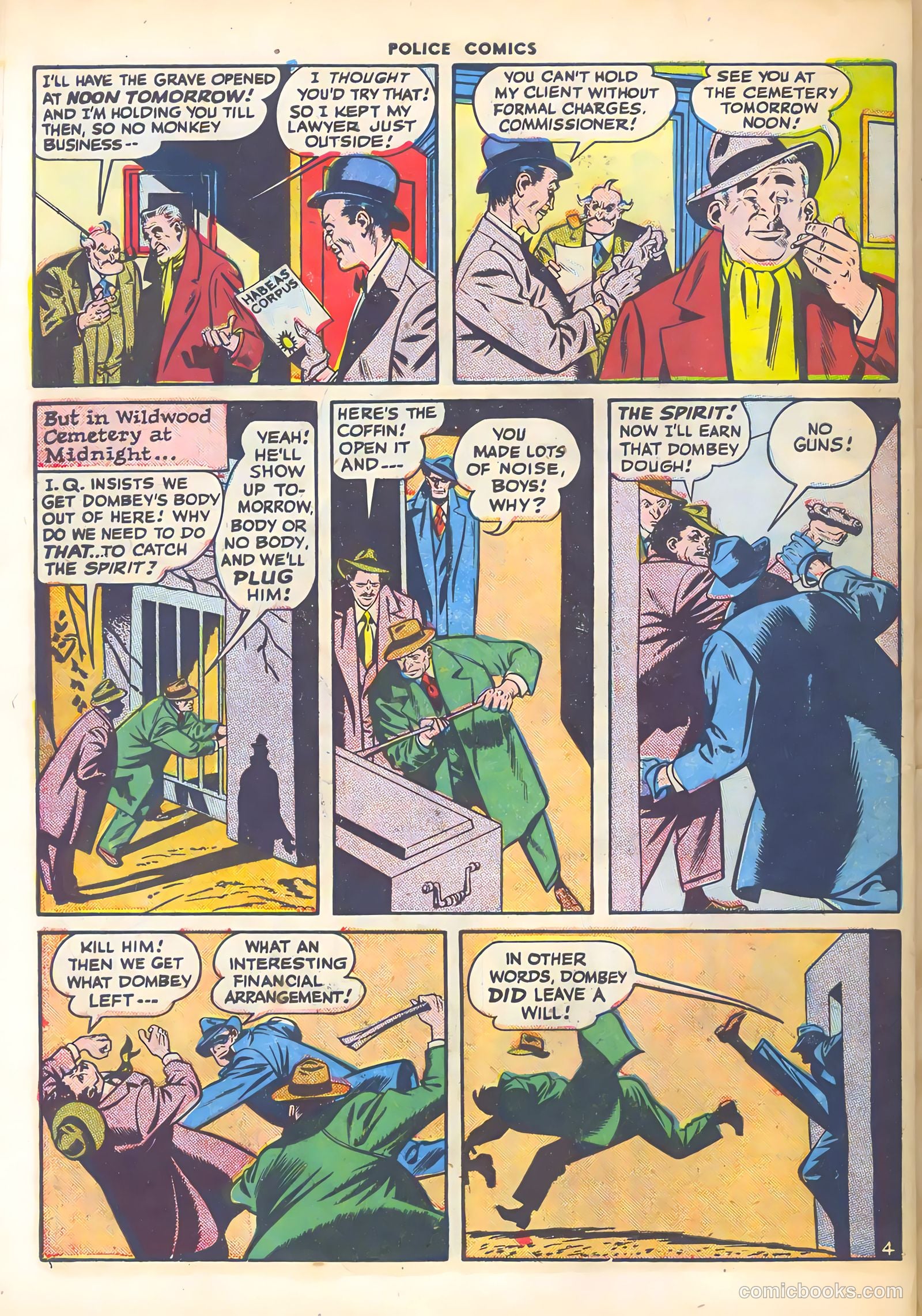 Police Comics #64 (1947) — page 54 of 60