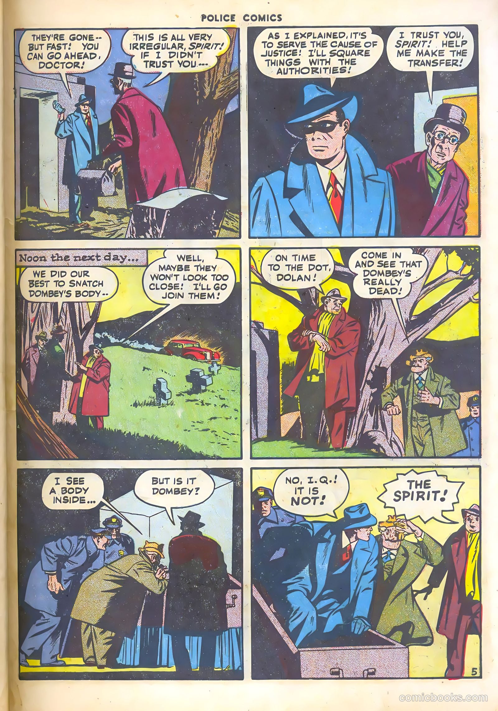 Police Comics #64 (1947) — page 55 of 60