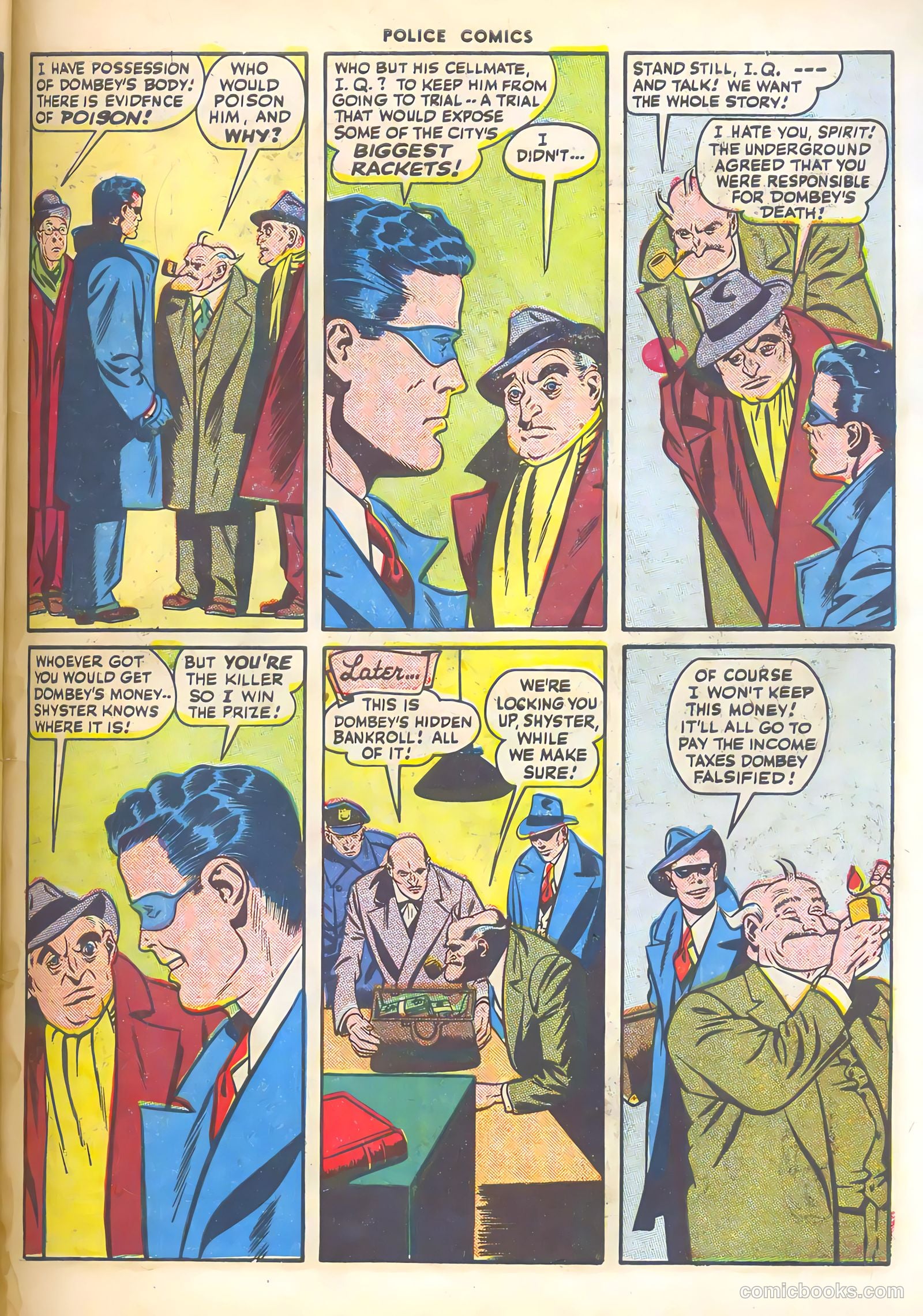 Police Comics #64 (1947) — page 57 of 60
