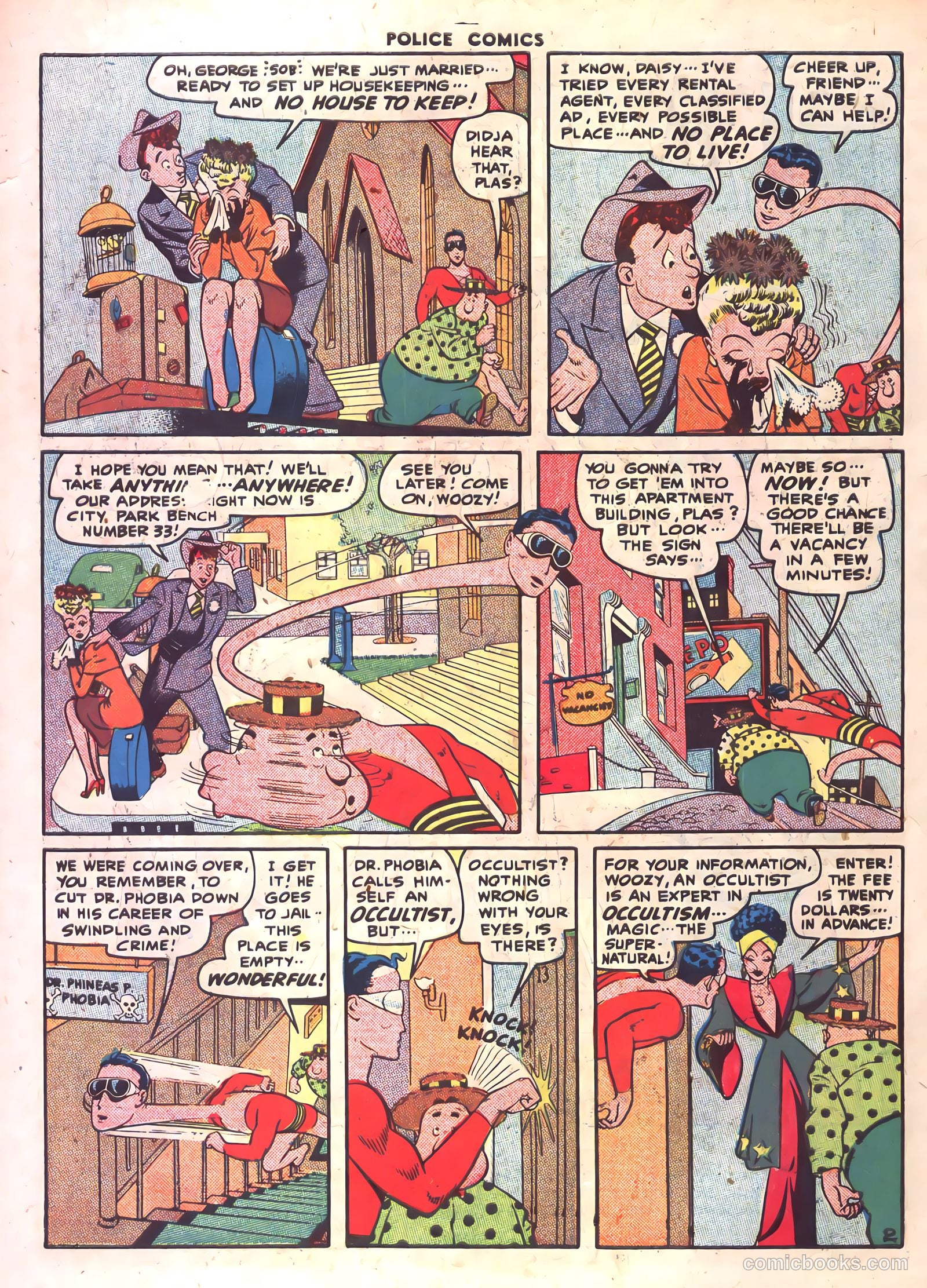 Police Comics #65 (1947) — page 4 of 60