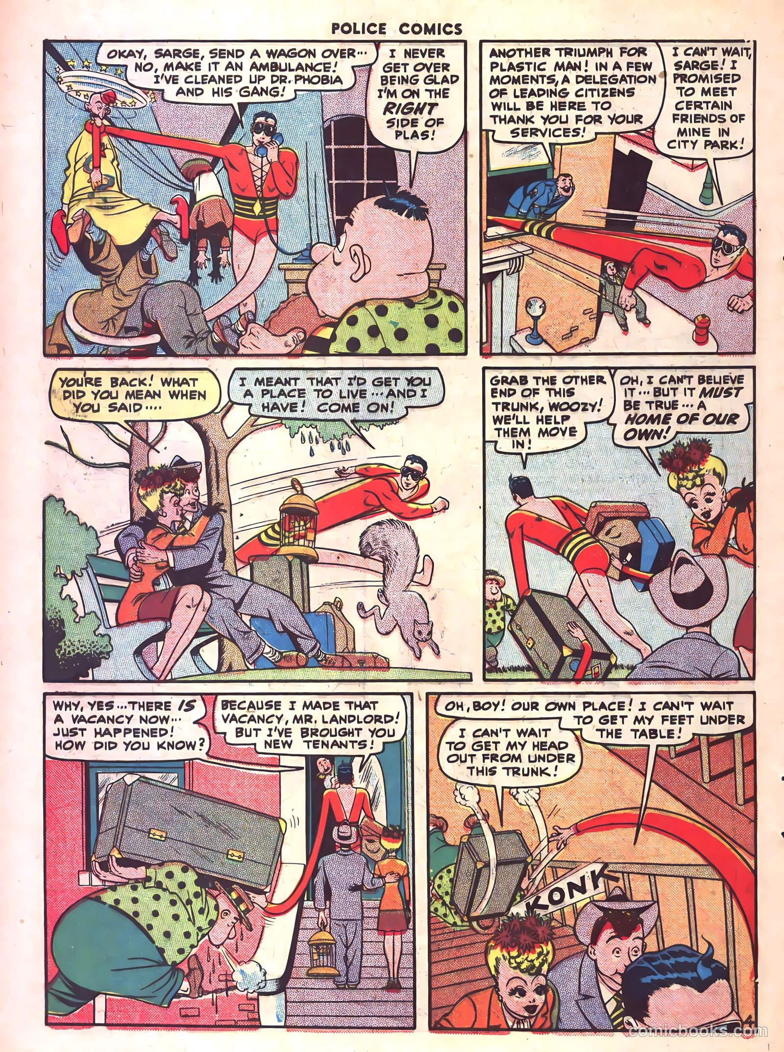 Police Comics #65 (1947) — page 6 of 60