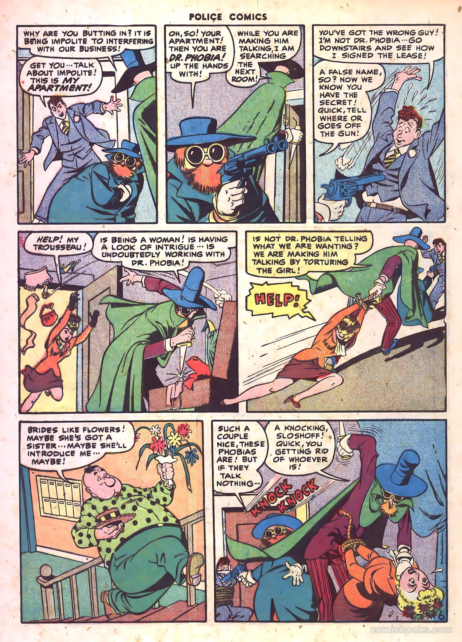 Police Comics #65 (1947) — page 8 of 60