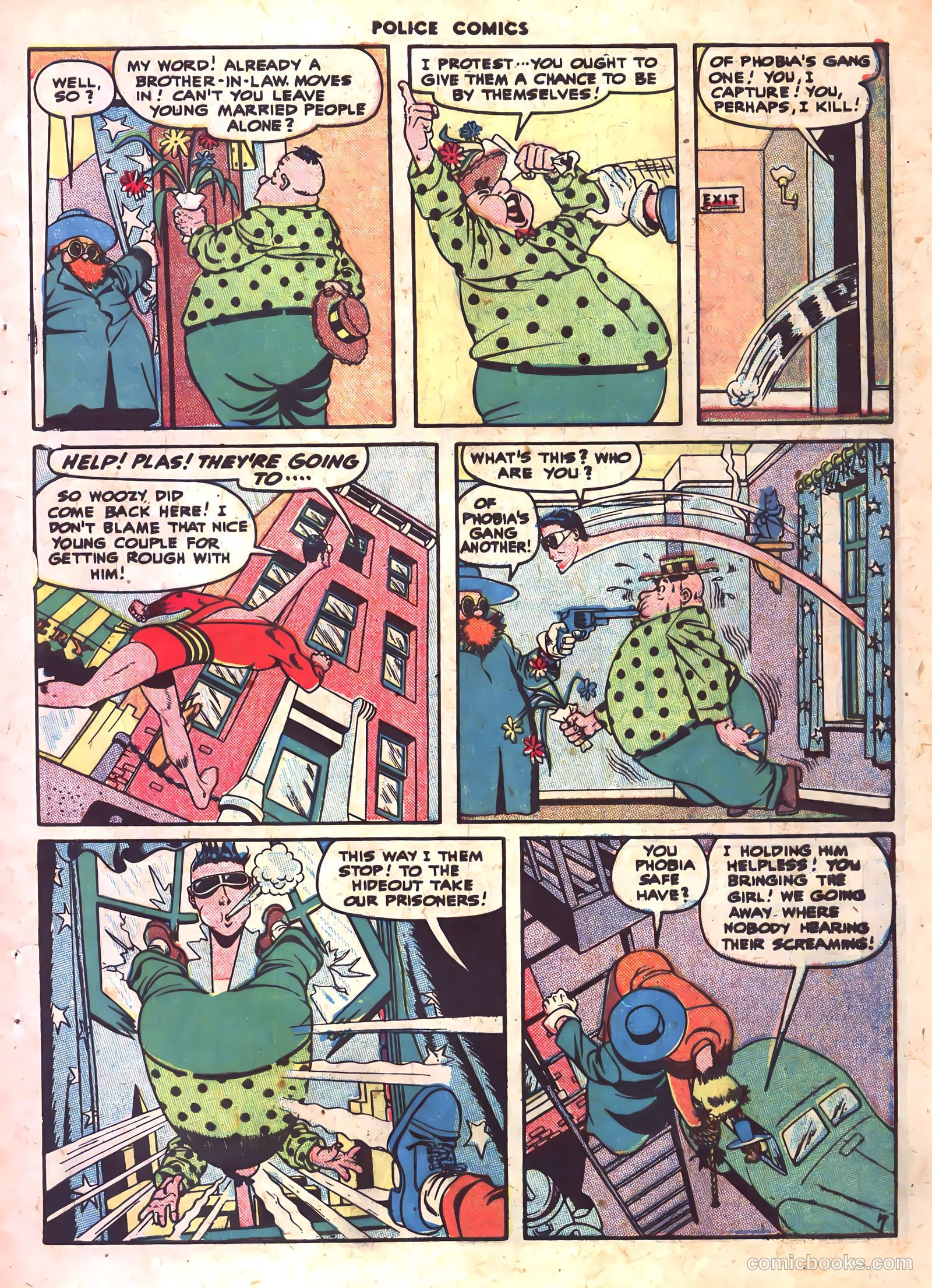 Police Comics #65 (1947) — page 9 of 60