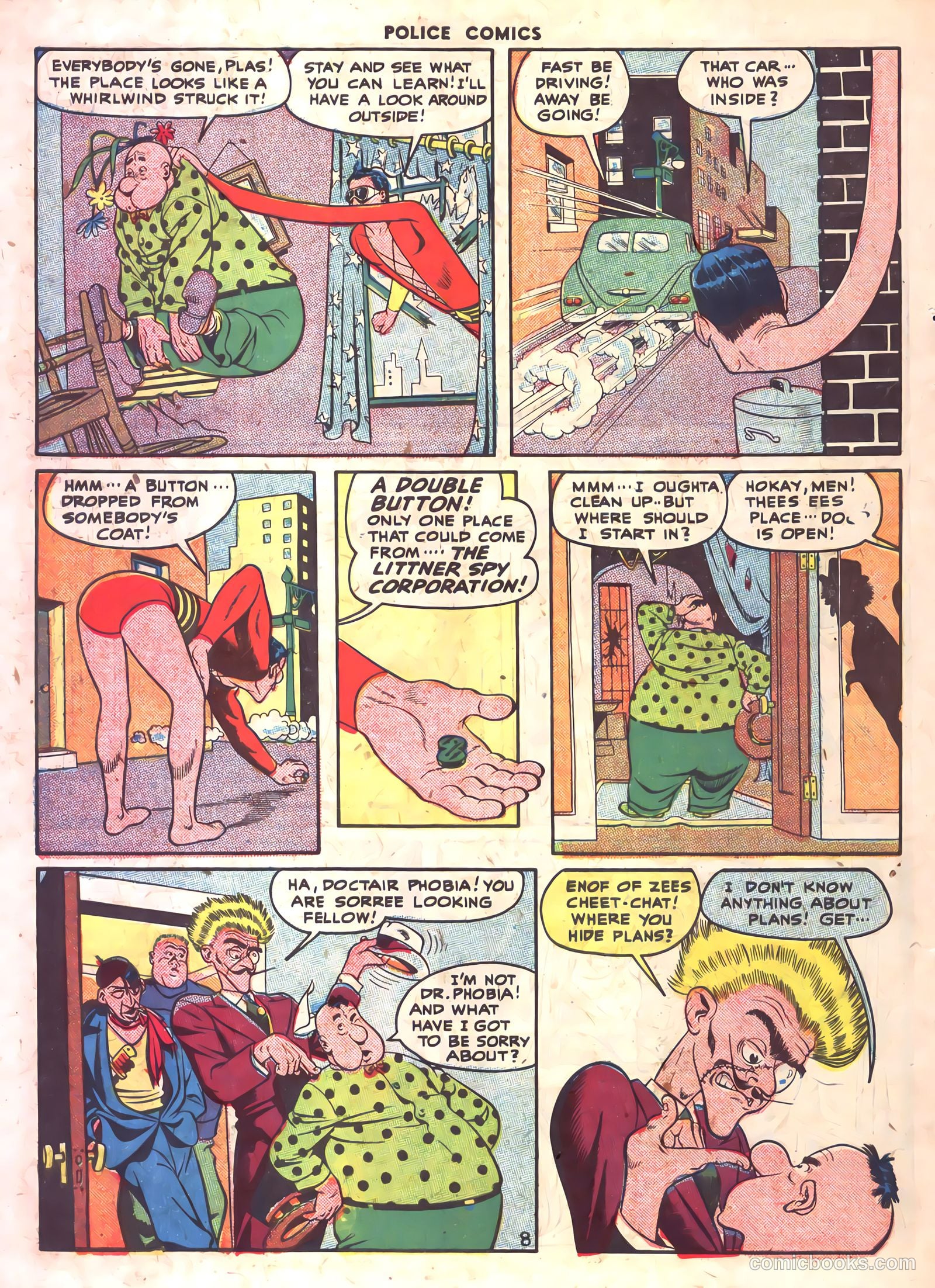 Police Comics #65 (1947) — page 10 of 60