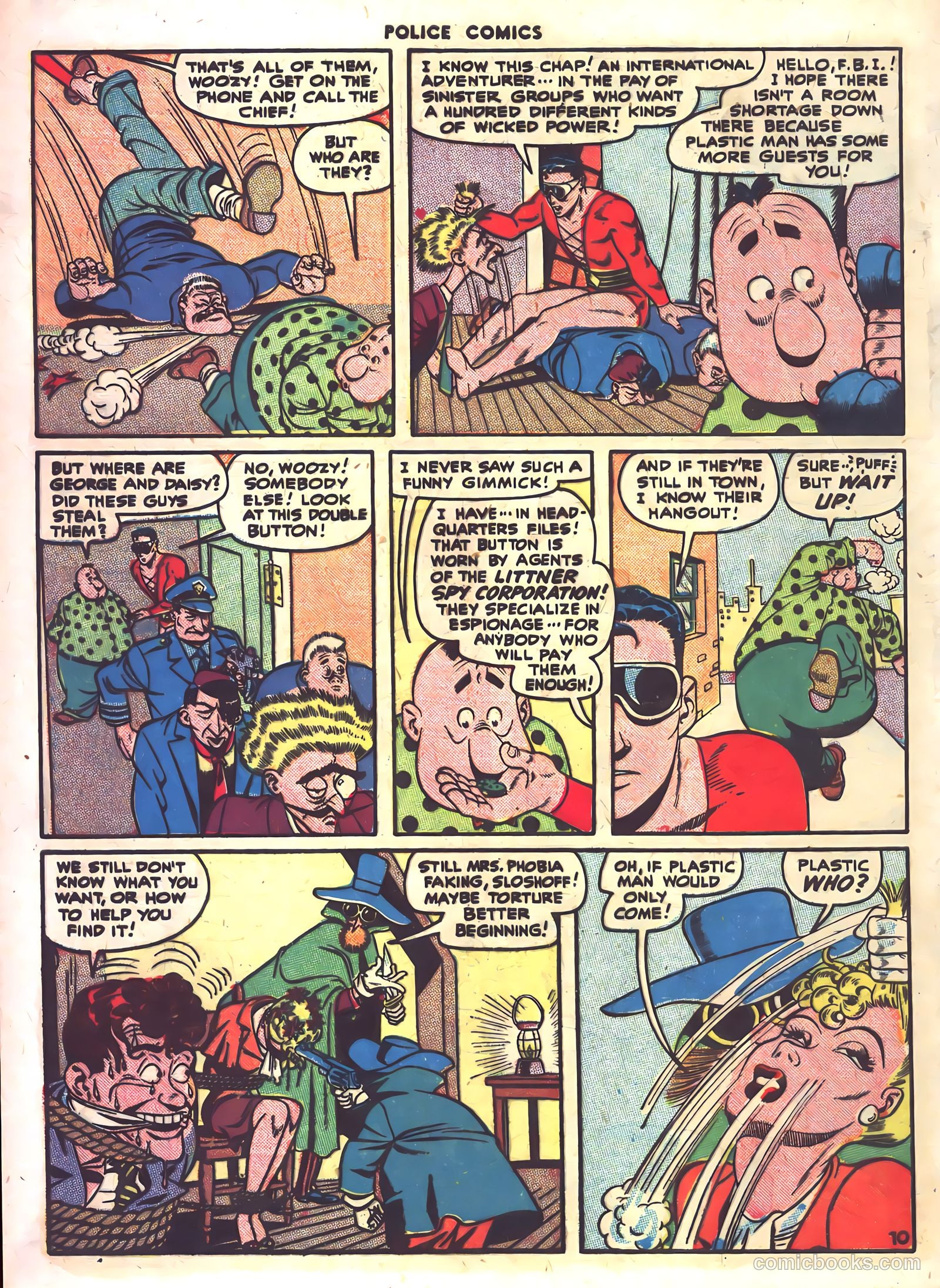 Police Comics #65 (1947) — page 12 of 60
