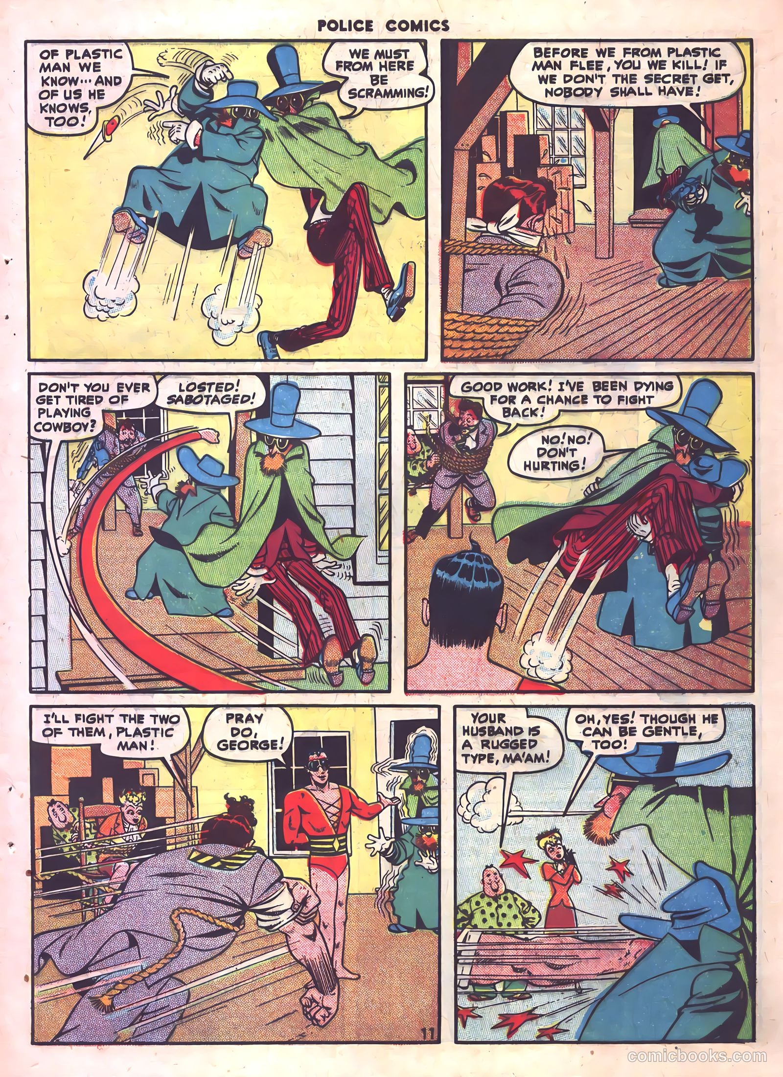 Police Comics #65 (1947) — page 13 of 60