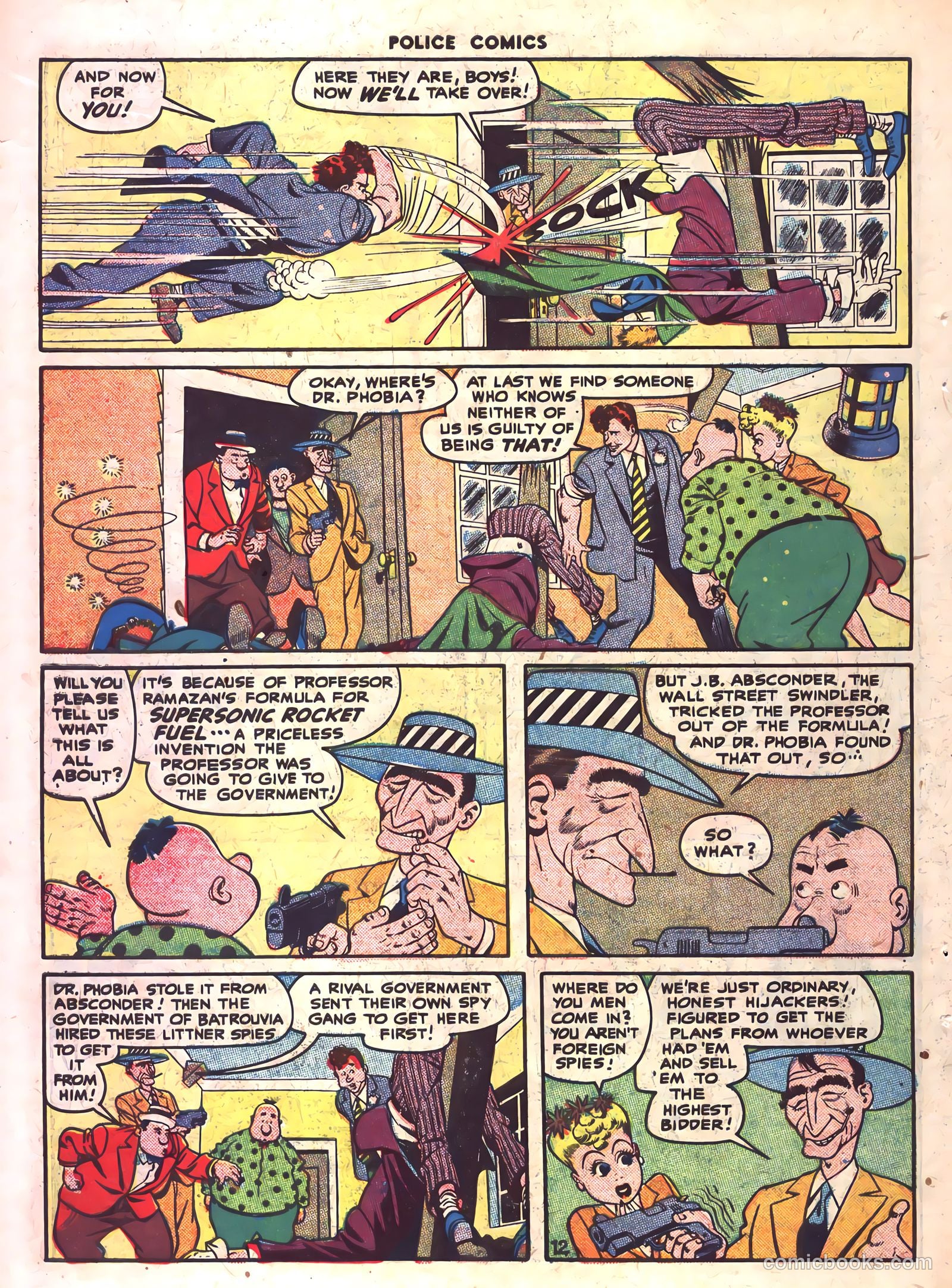 Police Comics #65 (1947) — page 14 of 60