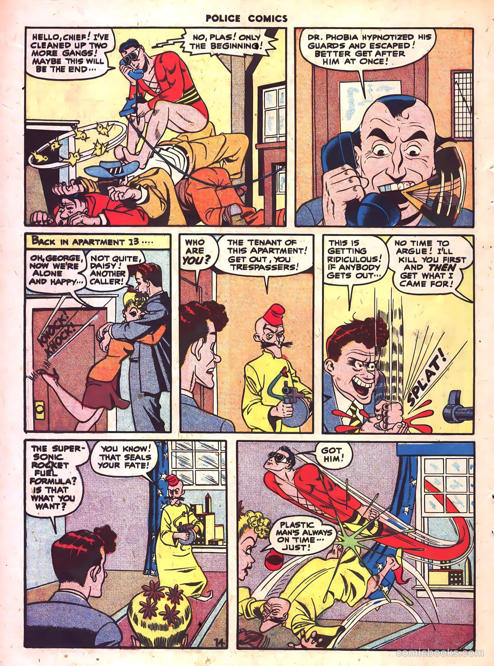 Police Comics #65 (1947) — page 16 of 60