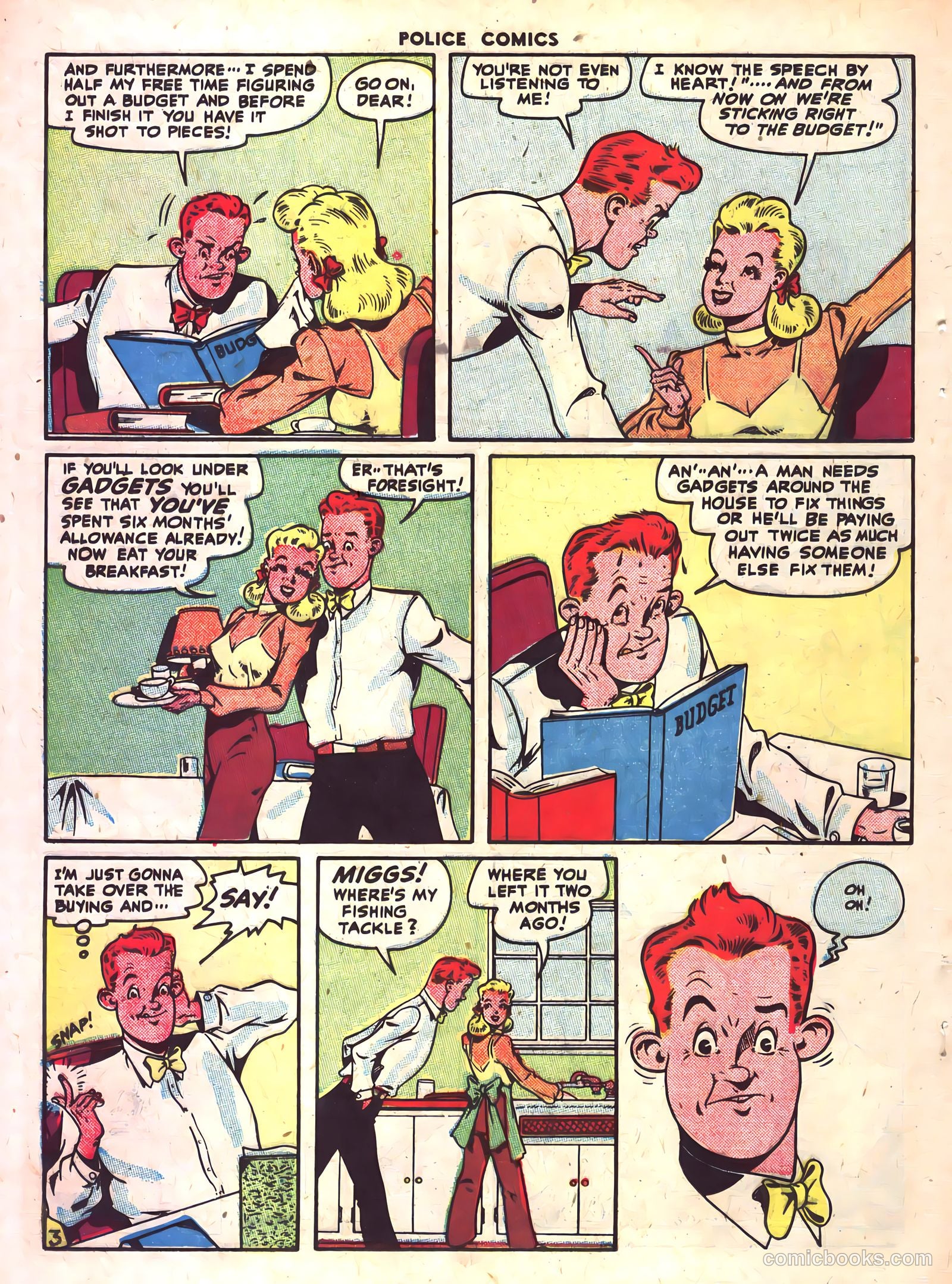 Police Comics #65 (1947) — page 20 of 60