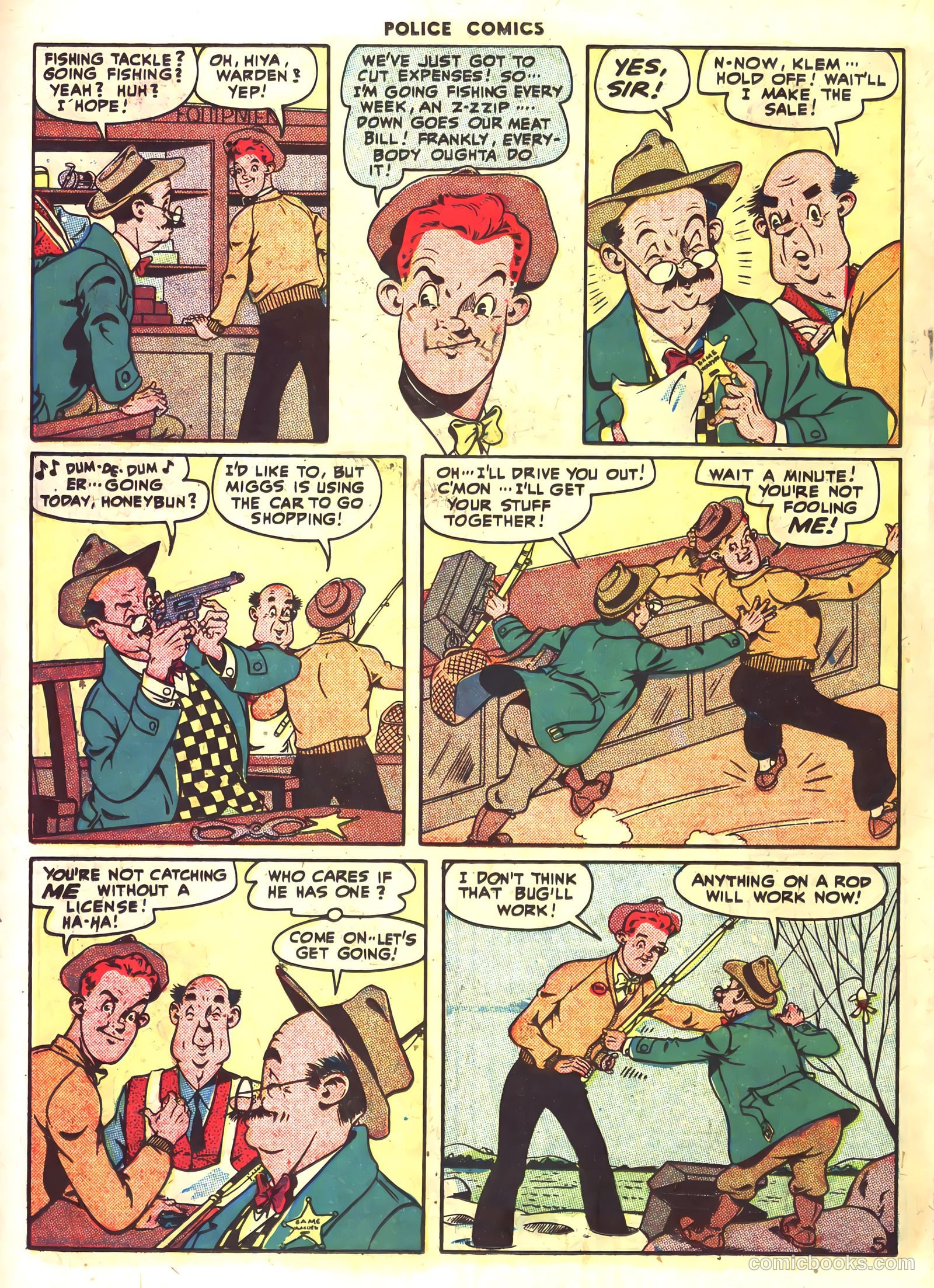 Police Comics #65 (1947) — page 22 of 60