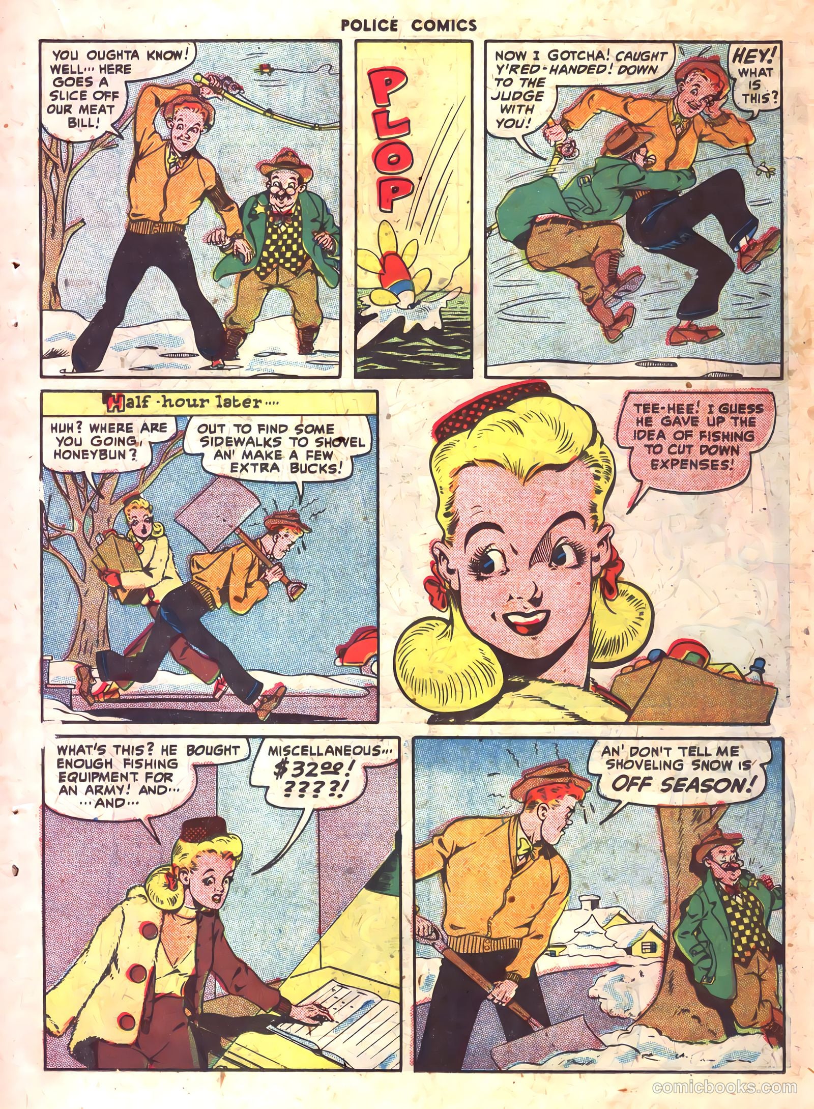 Police Comics #65 (1947) — page 23 of 60
