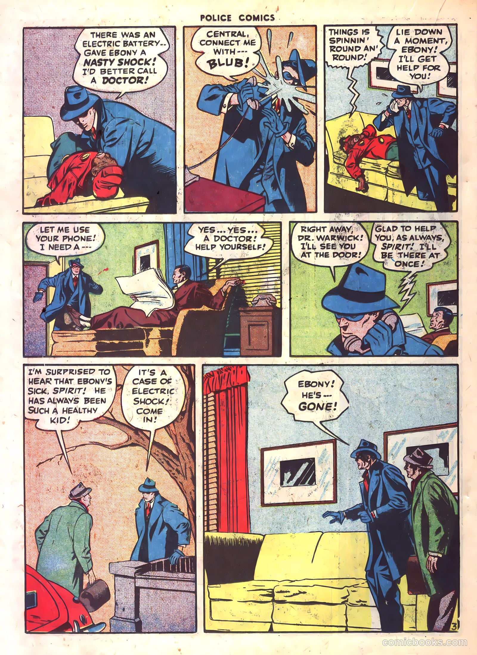 Police Comics #65 (1947) — page 32 of 60