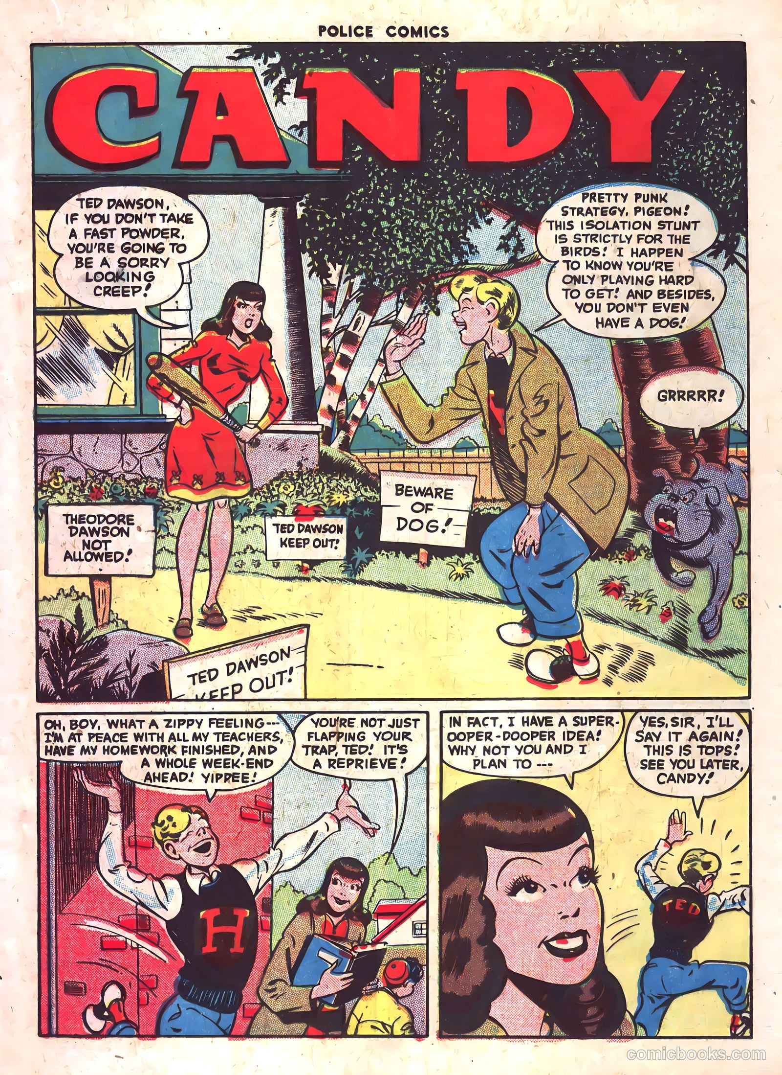 Police Comics #65 (1947) — page 37 of 60
