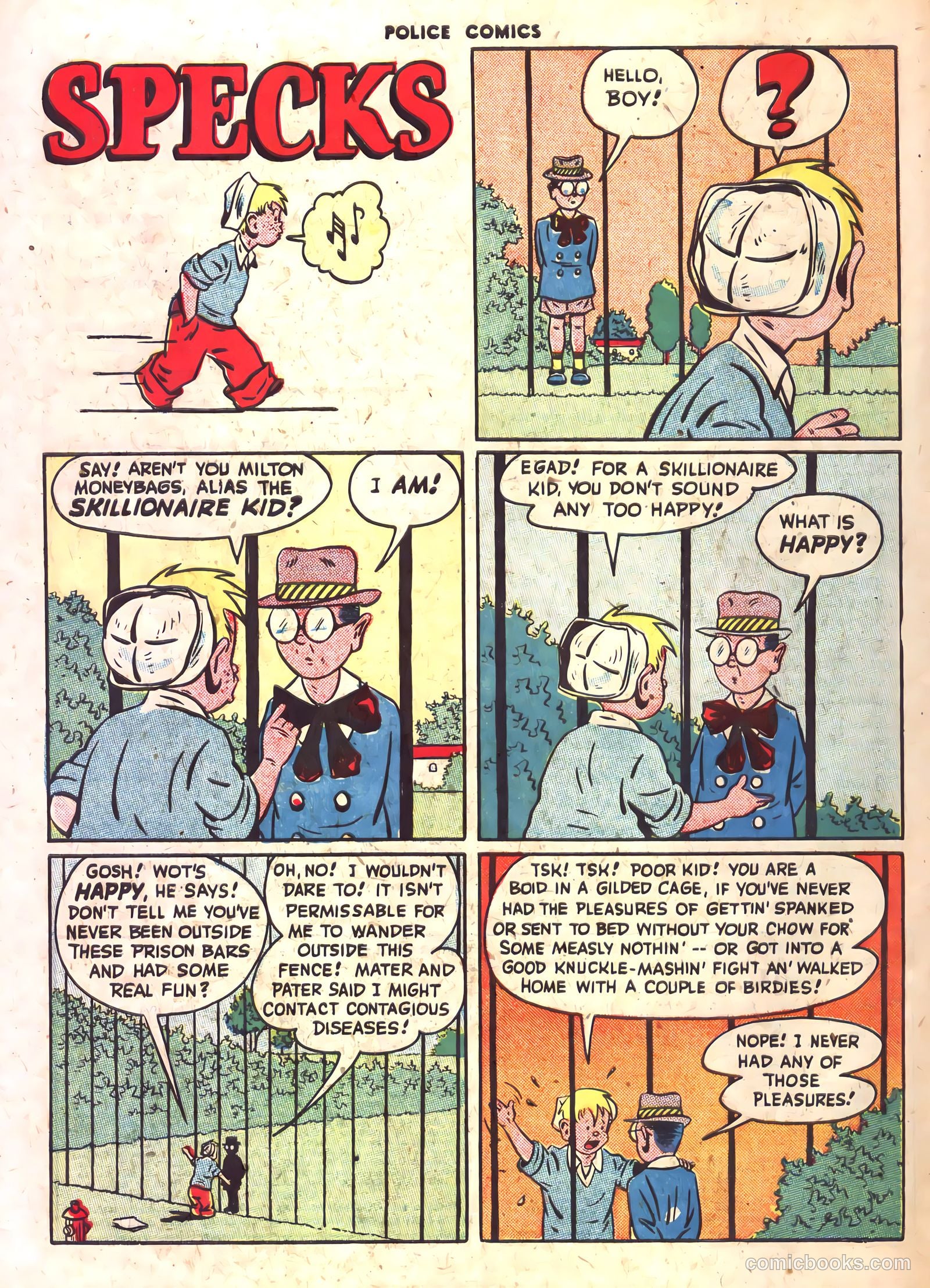 Police Comics #65 (1947) — page 46 of 60