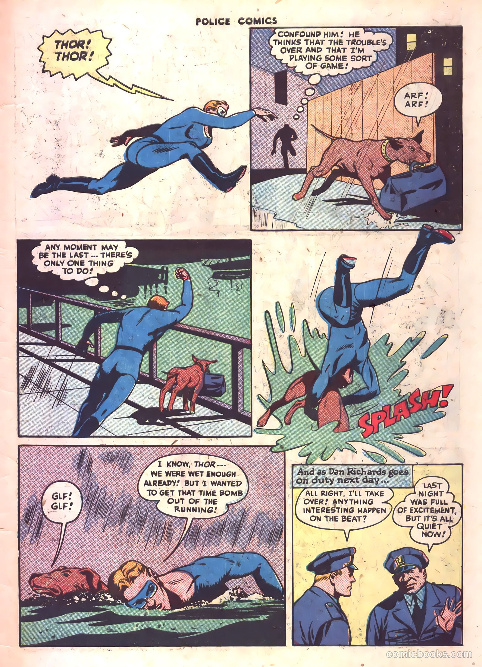 Police Comics #65 (1947) — page 57 of 60