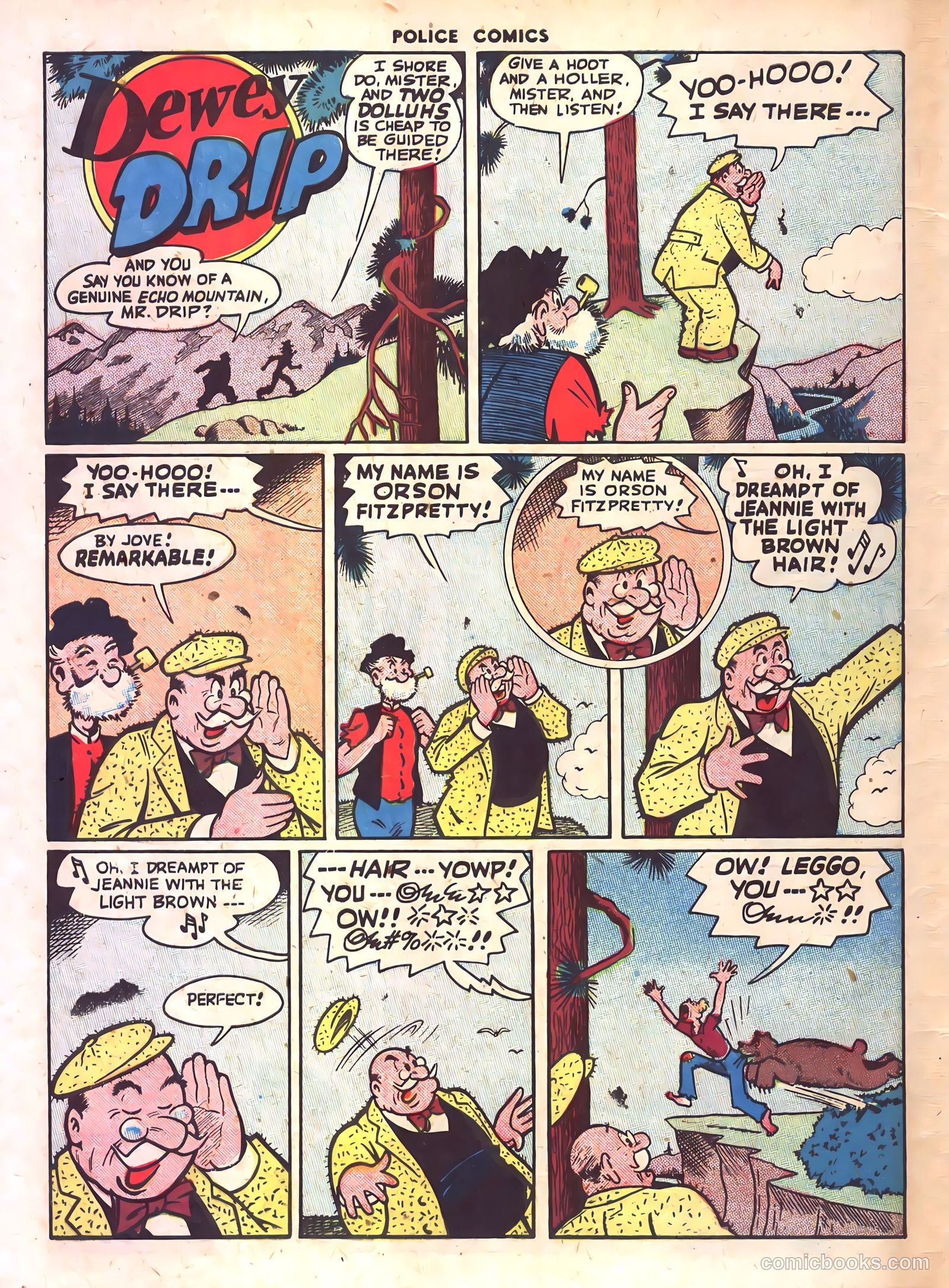 Police Comics #65 (1947) — page 58 of 60
