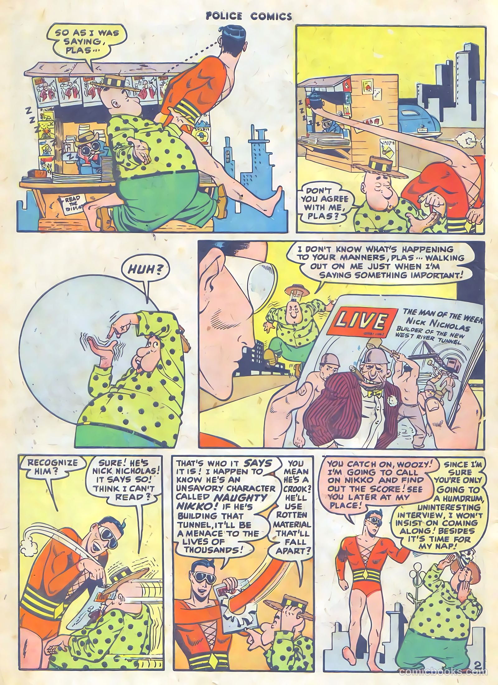 Police Comics #66 (1947) — page 5 of 61