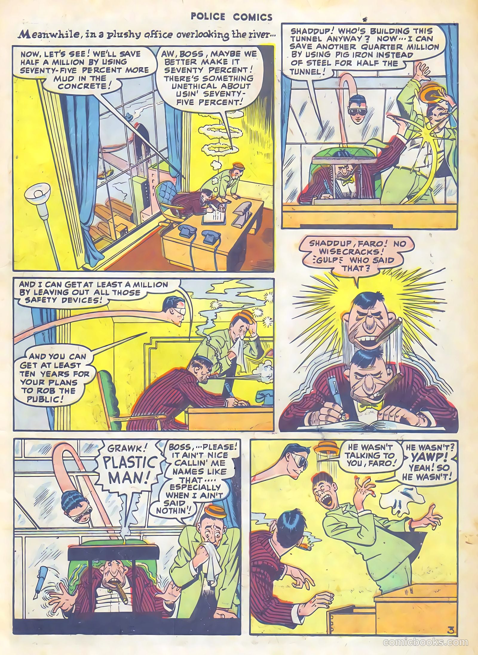 Police Comics #66 (1947) — page 6 of 61