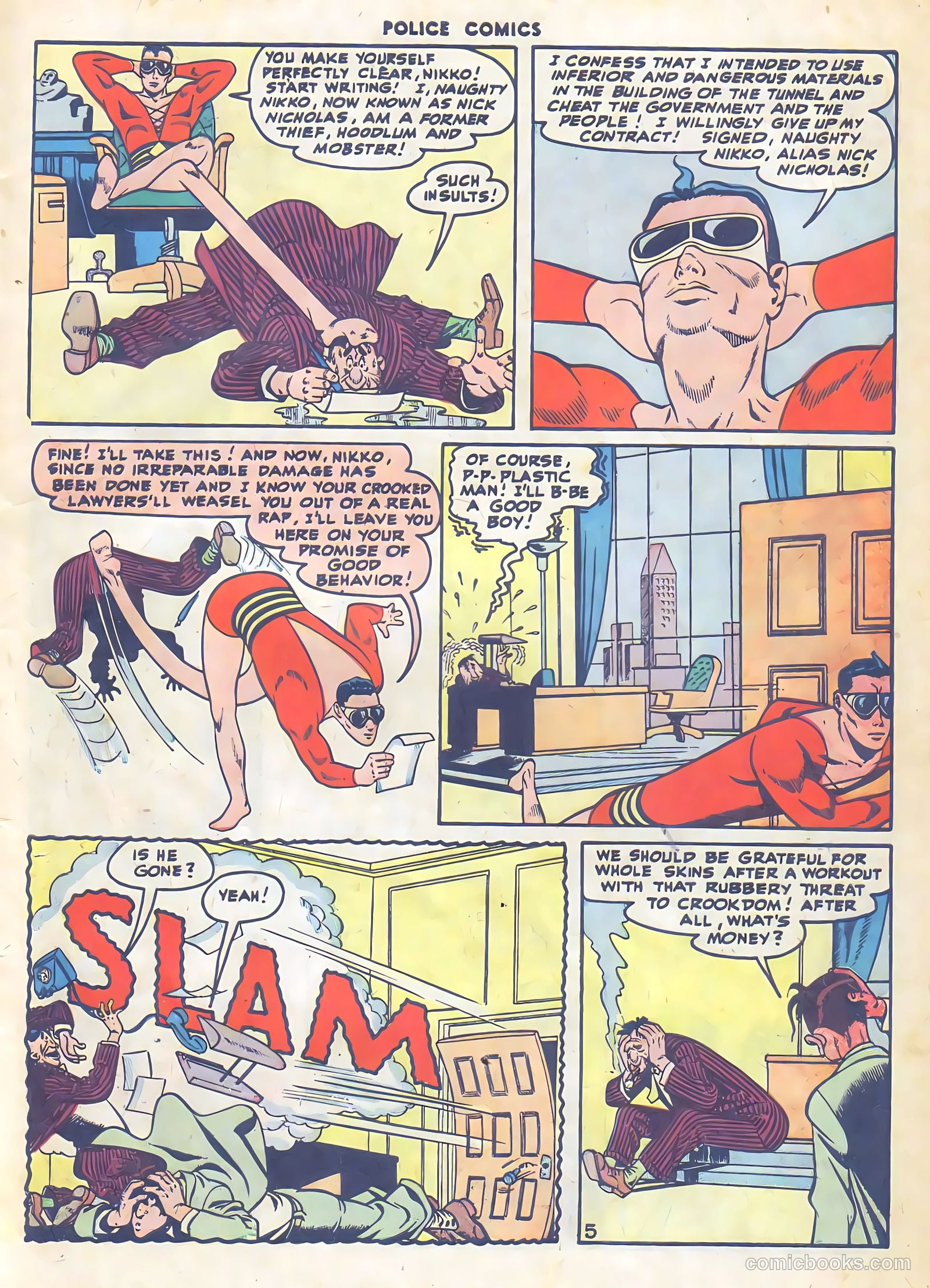 Police Comics #66 (1947) — page 8 of 61