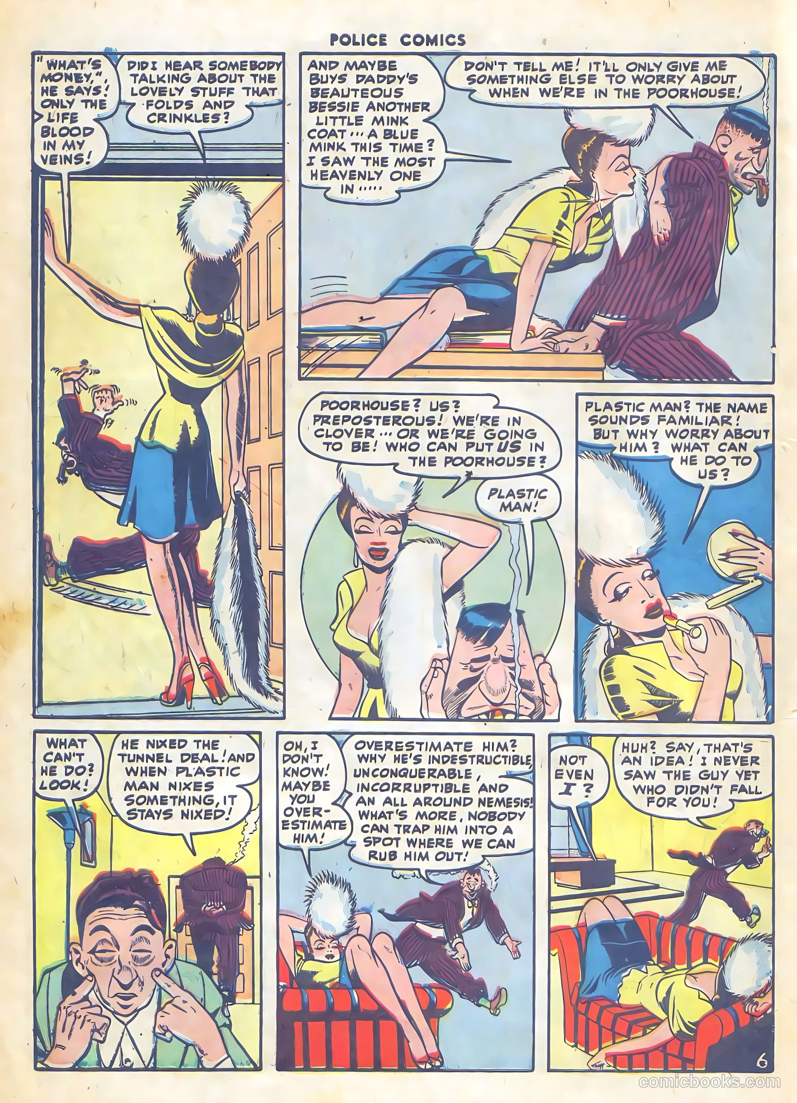 Police Comics #66 (1947) — page 9 of 61