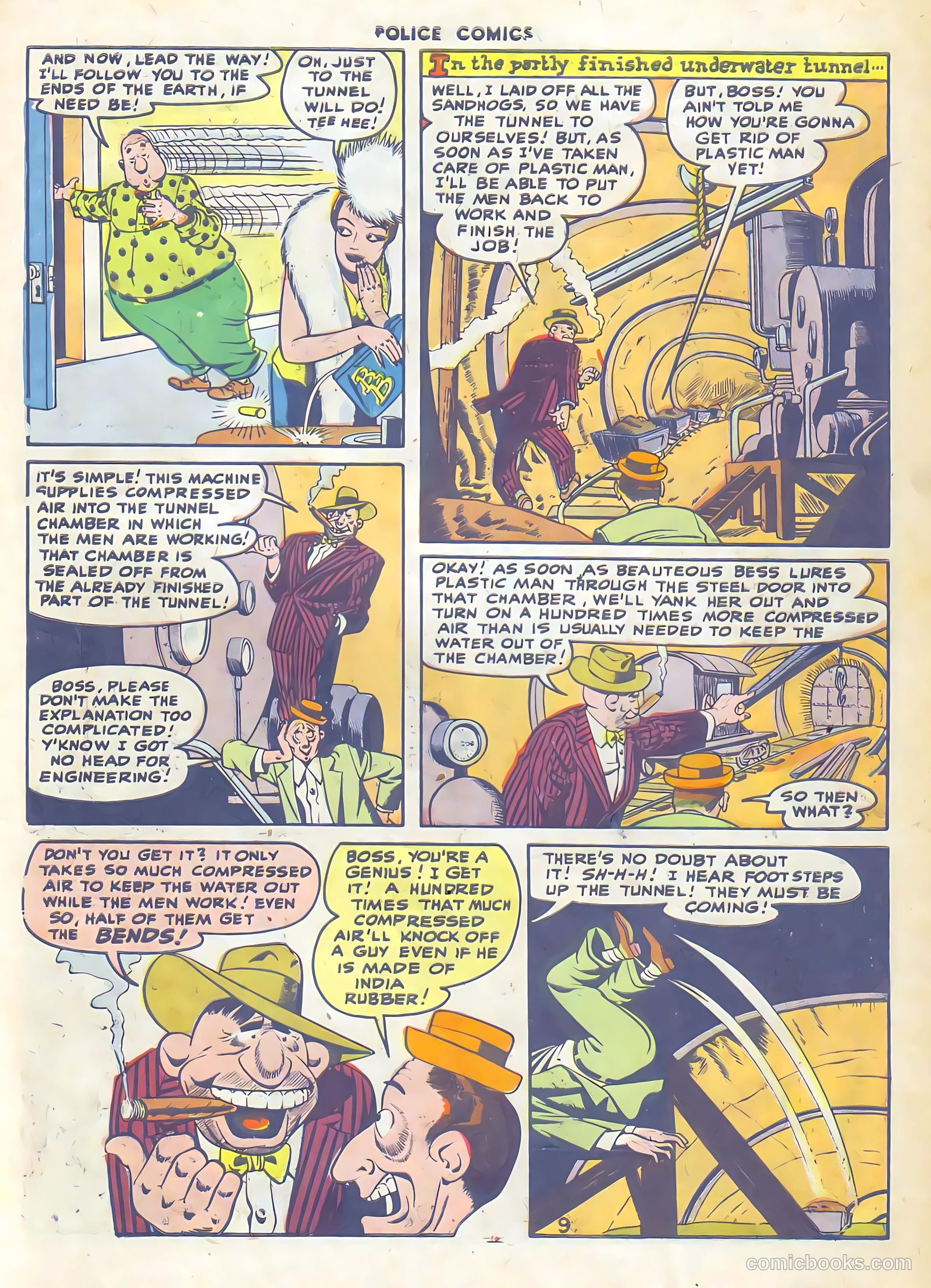 Police Comics #66 (1947) — page 12 of 61