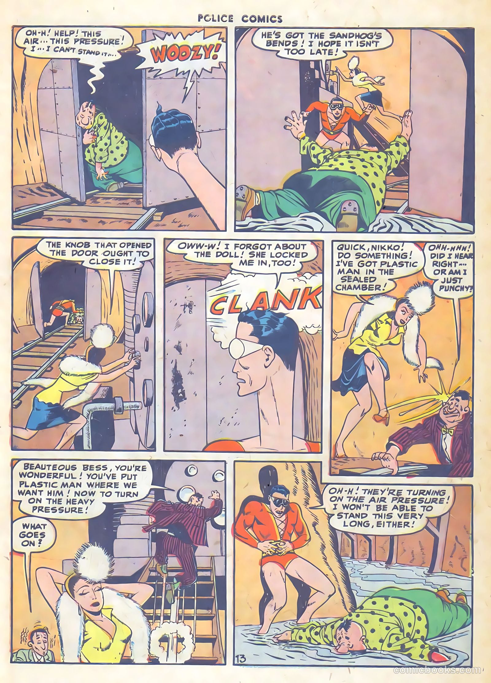 Police Comics #66 (1947) — page 16 of 61