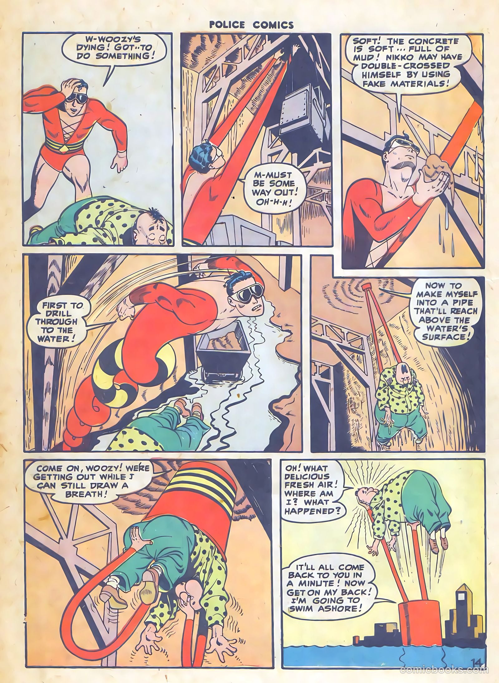 Police Comics #66 (1947) — page 17 of 61