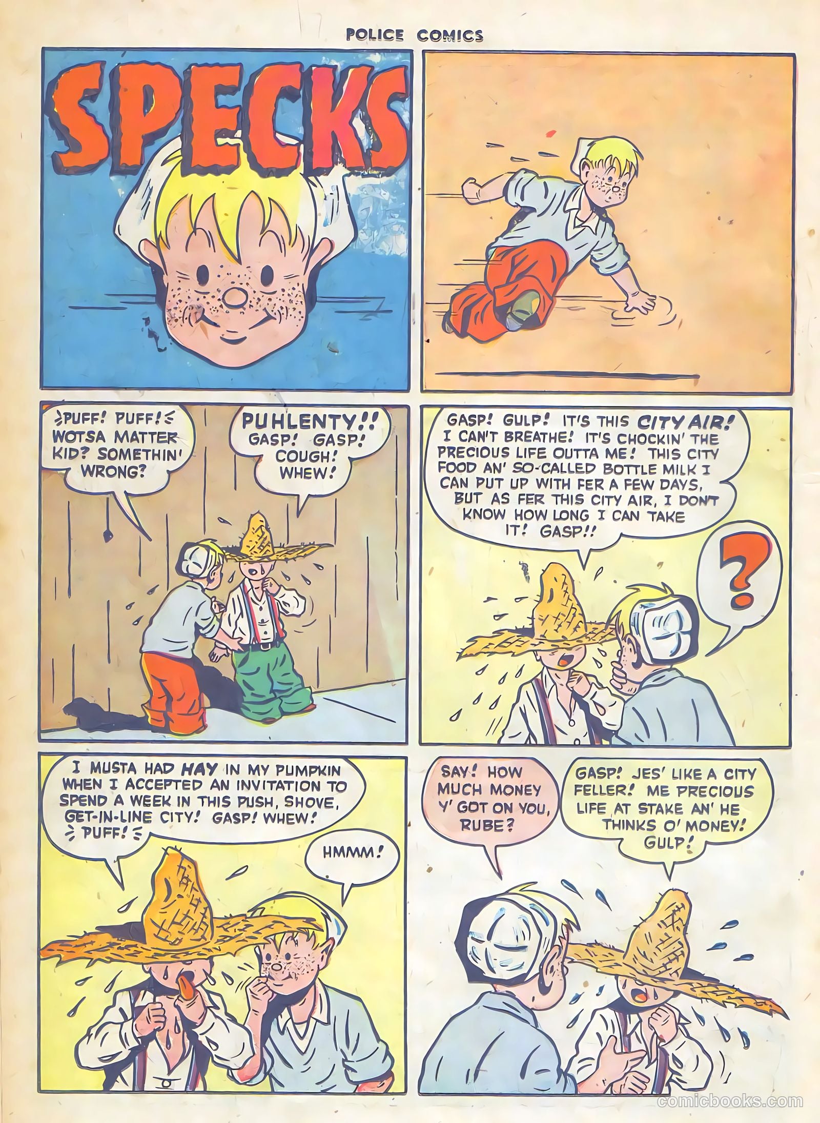 Police Comics #66 (1947) — page 19 of 61