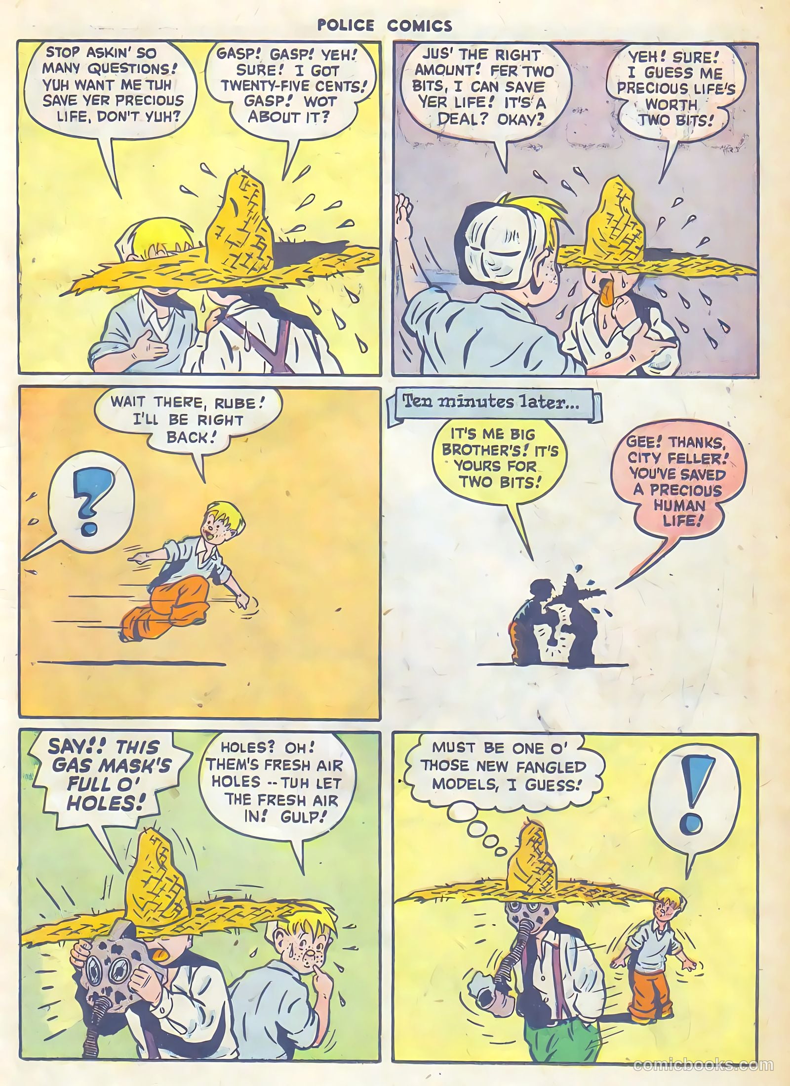 Police Comics #66 (1947) — page 20 of 61