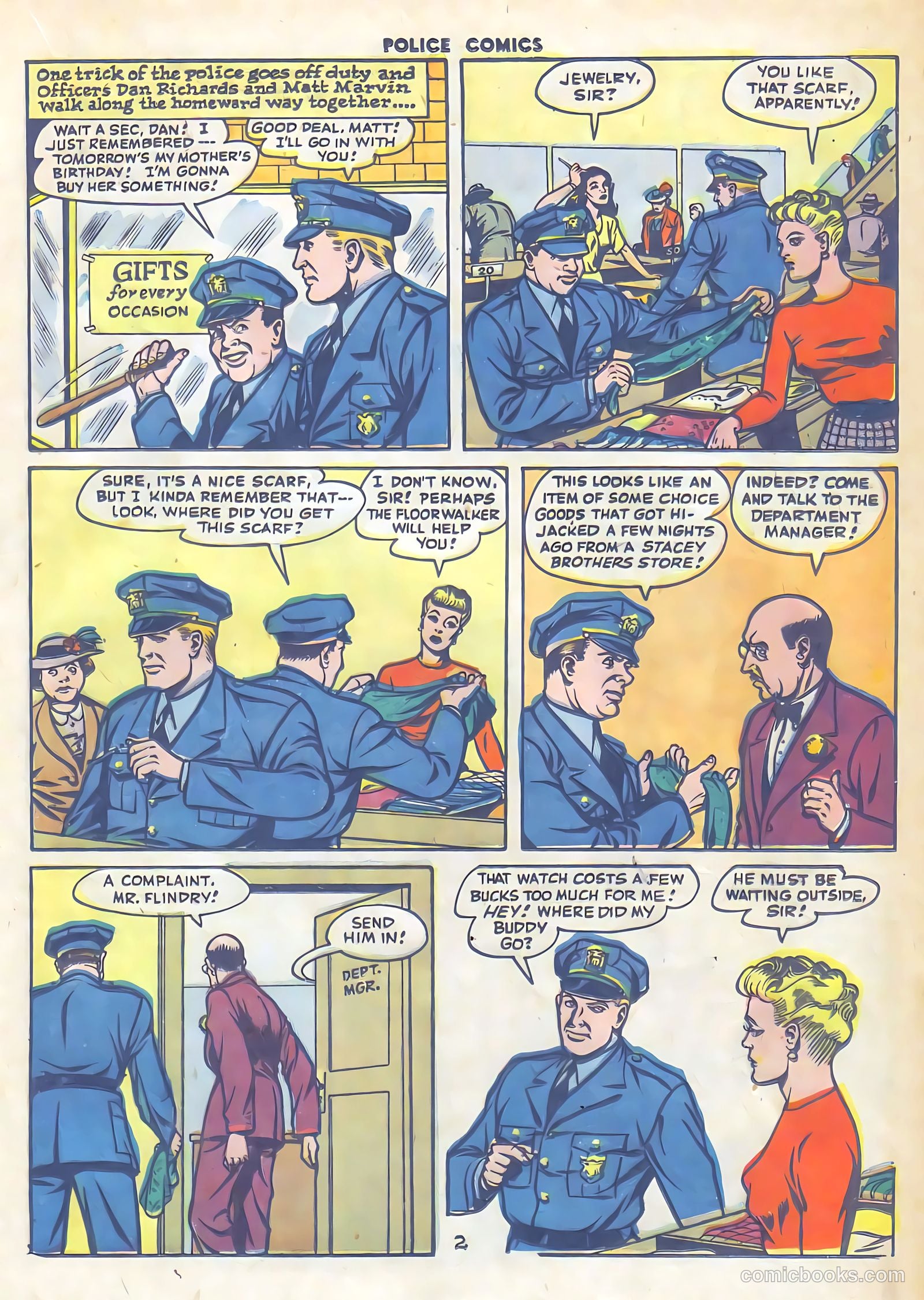 Police Comics #66 (1947) — page 22 of 61