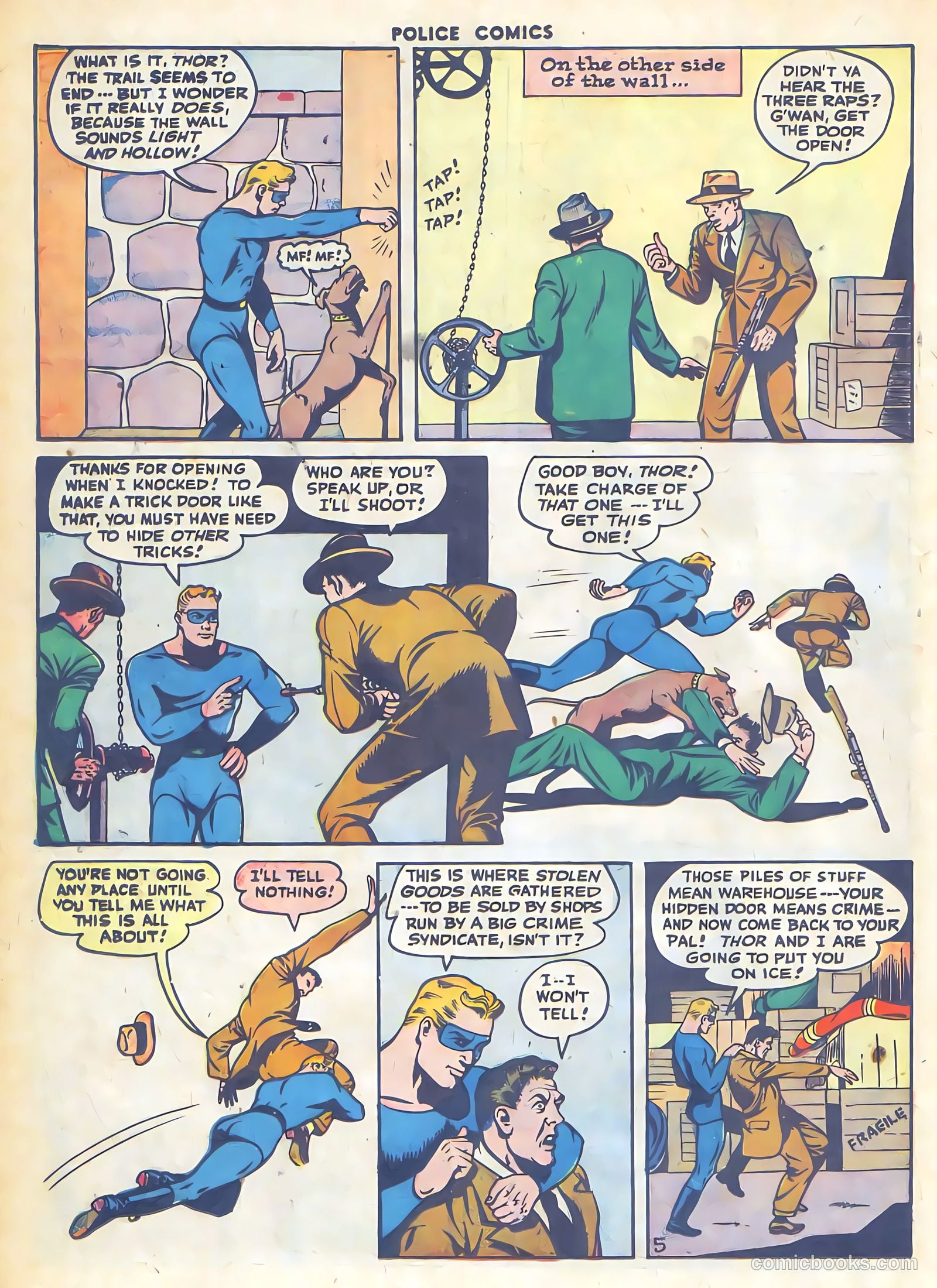 Police Comics #66 (1947) — page 25 of 61