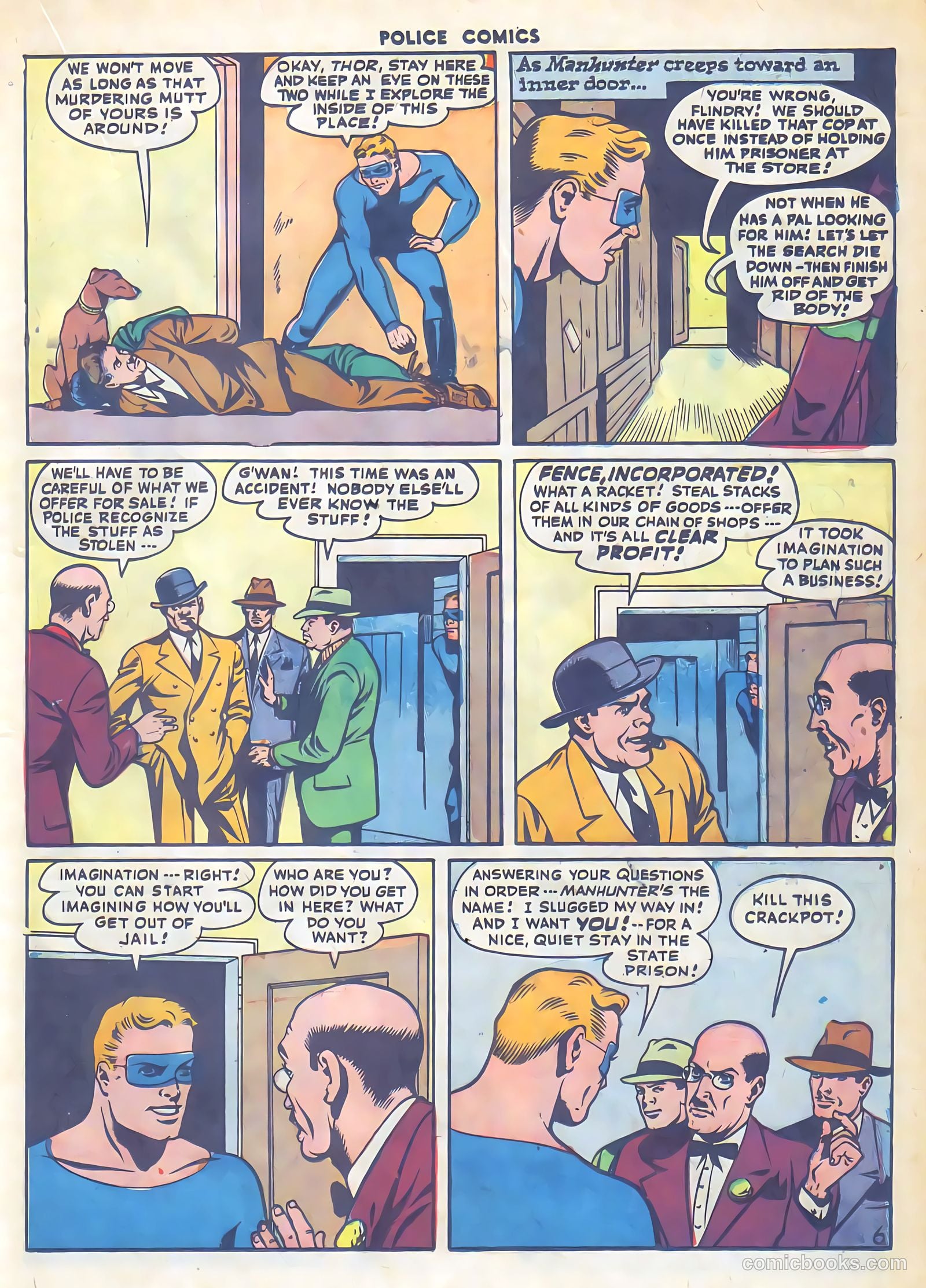 Police Comics #66 (1947) — page 26 of 61