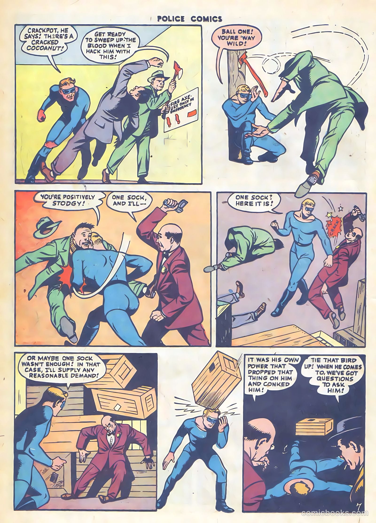 Police Comics #66 (1947) — page 27 of 61