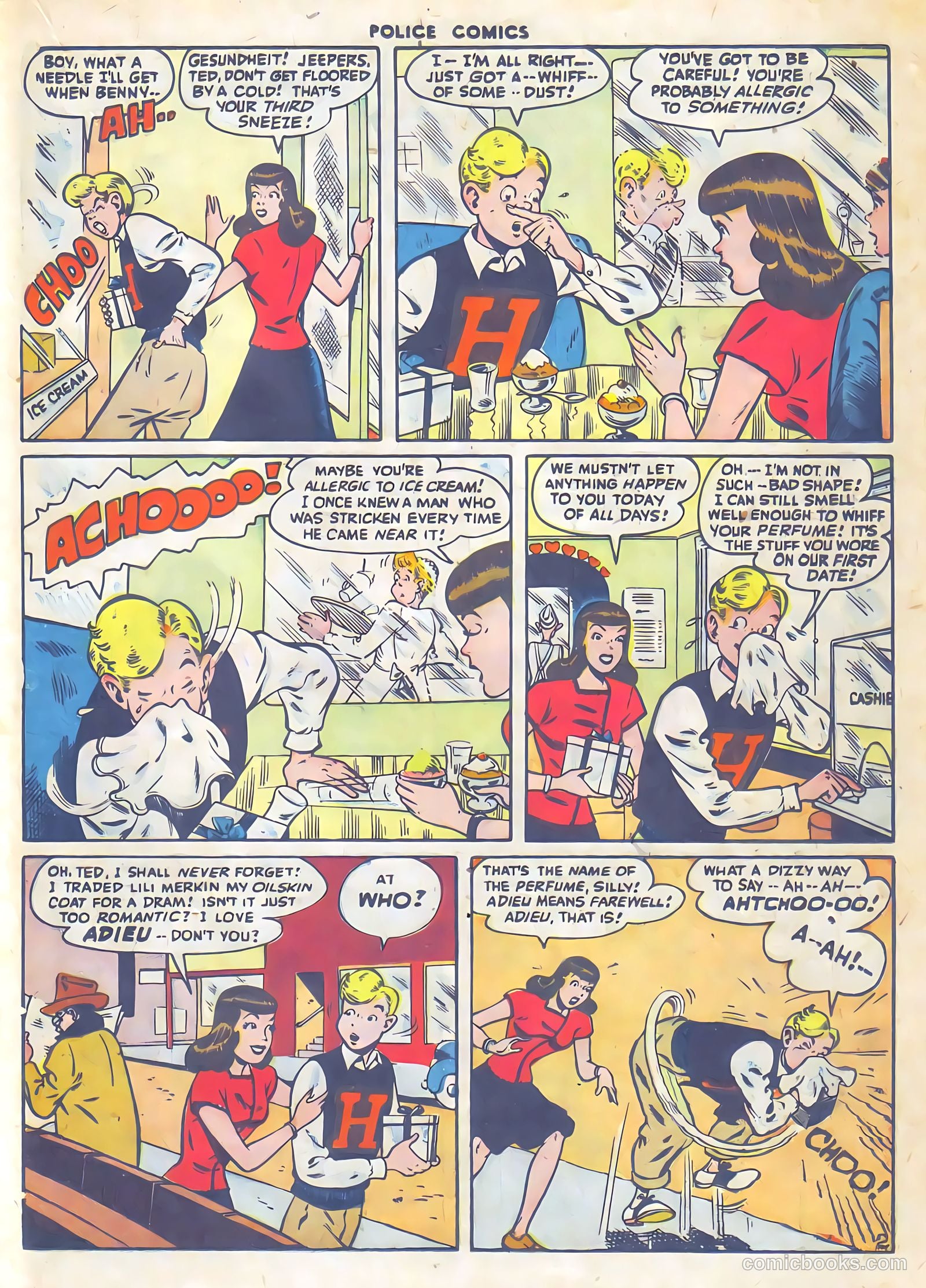 Police Comics #66 (1947) — page 32 of 61