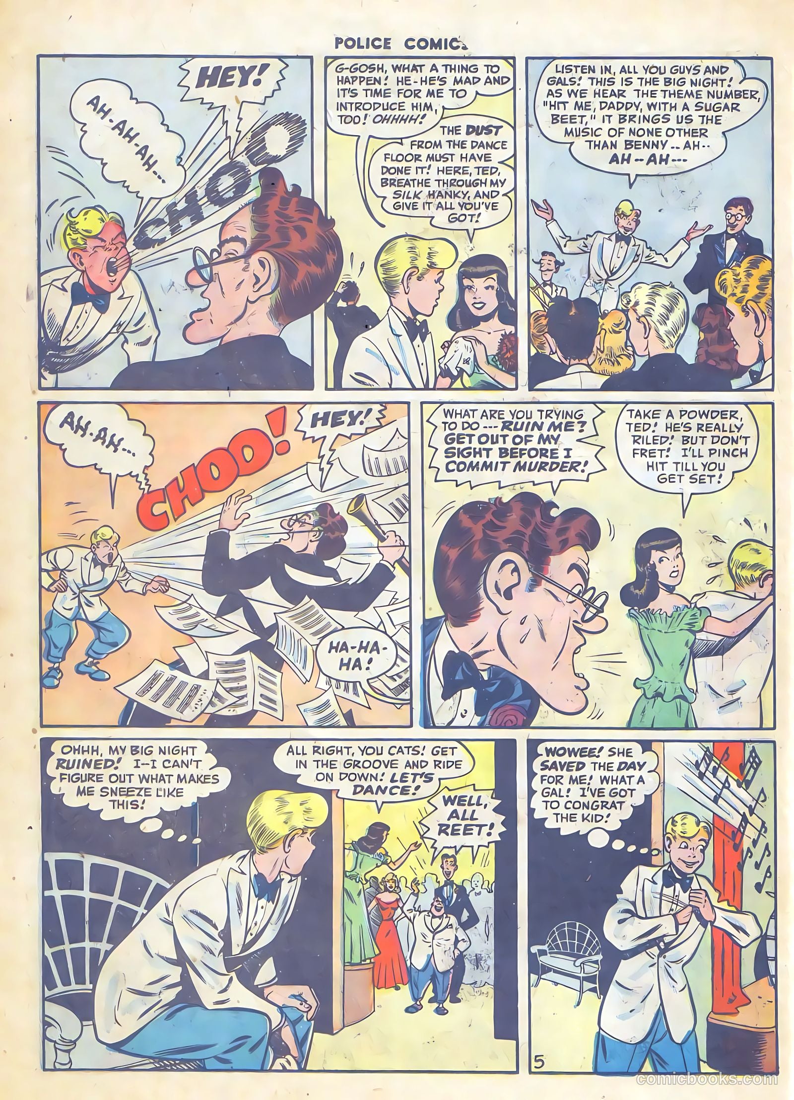 Police Comics #66 (1947) — page 35 of 61