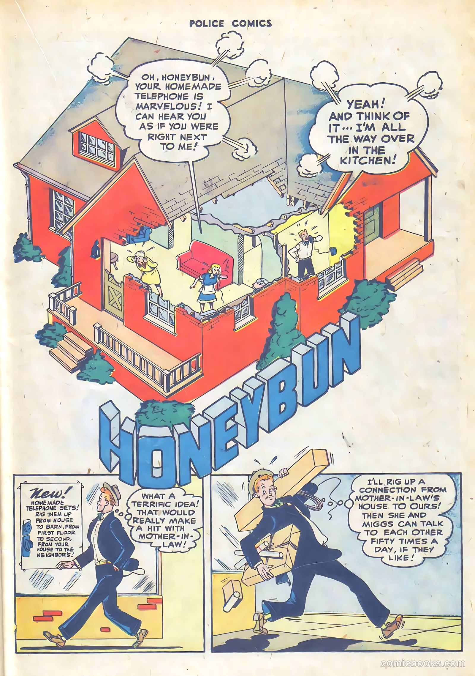 Police Comics #66 (1947) — page 38 of 61