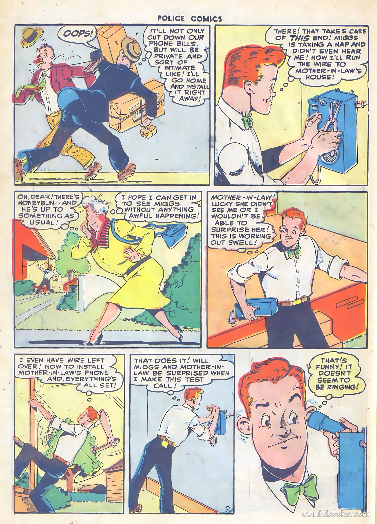 Police Comics #66 (1947) — page 39 of 61