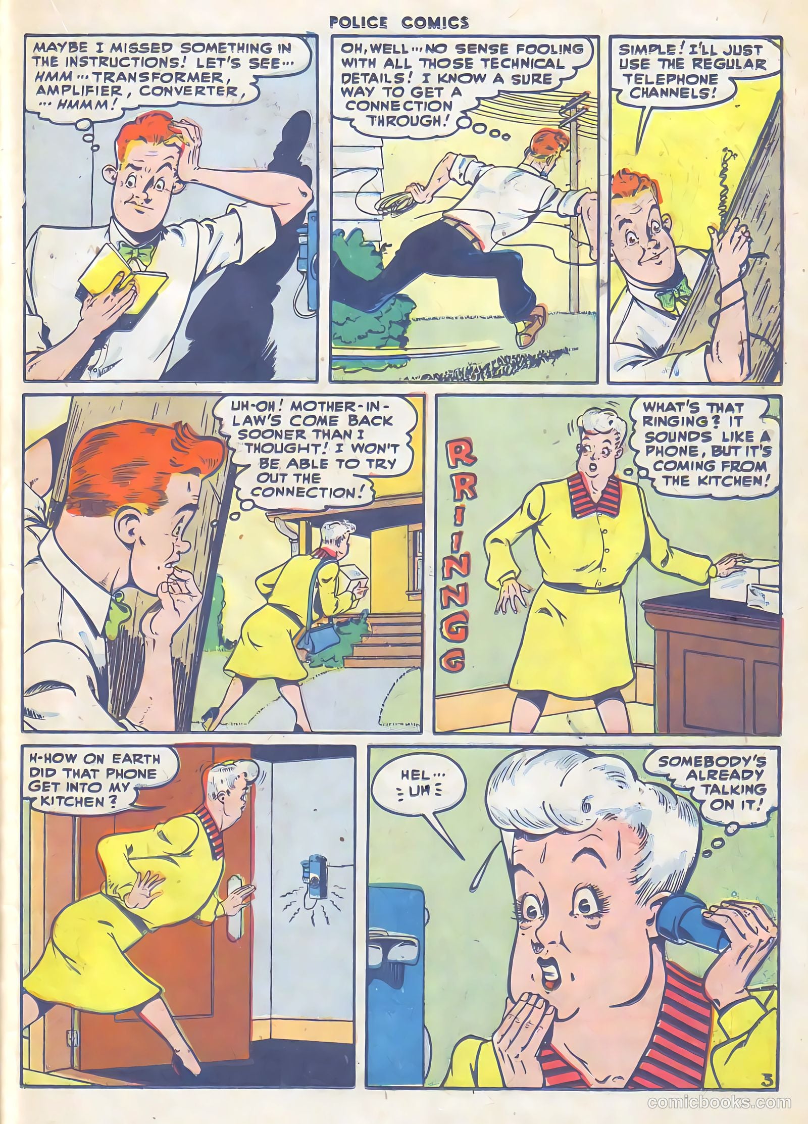 Police Comics #66 (1947) — page 40 of 61