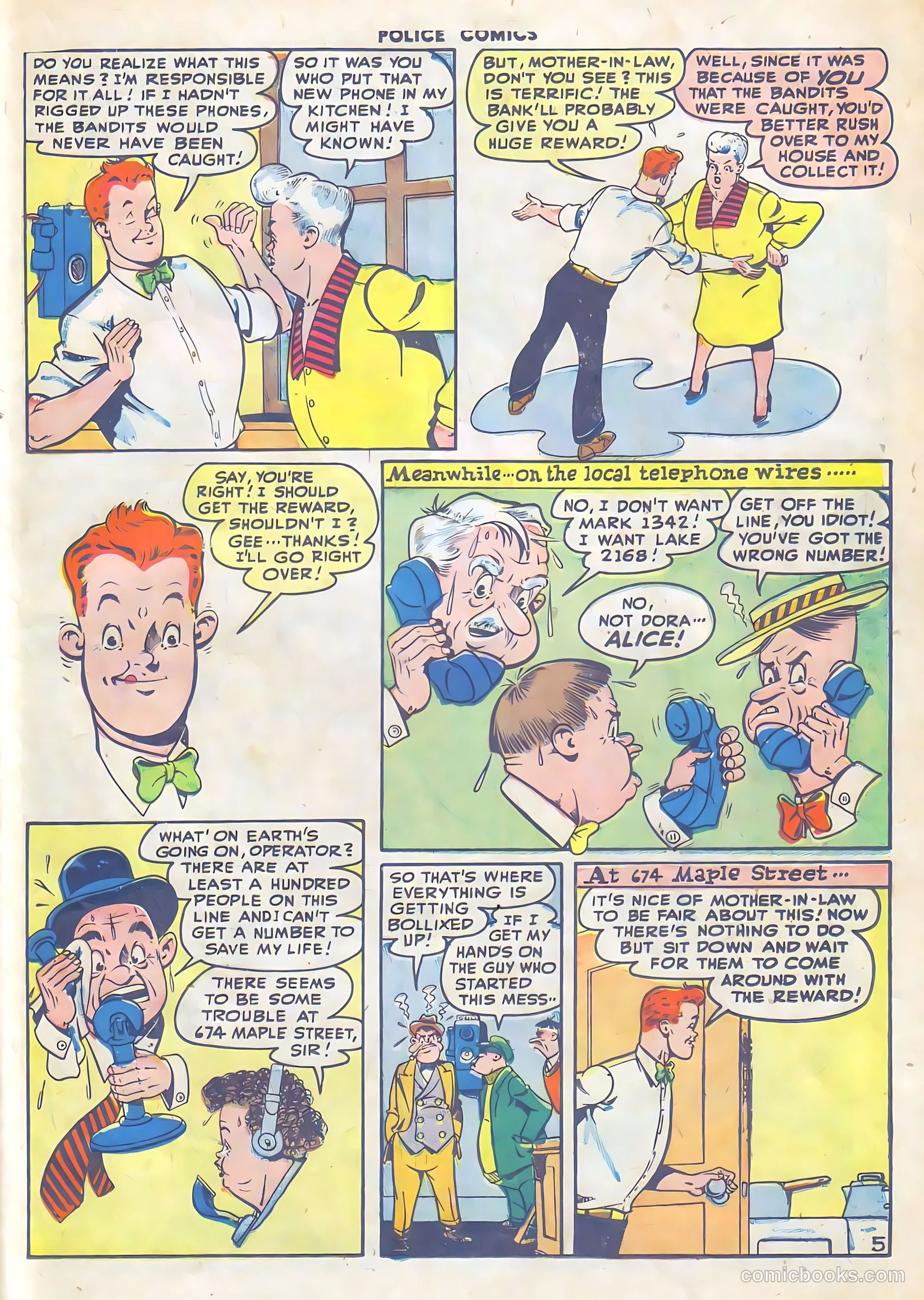 Police Comics #66 (1947) — page 42 of 61