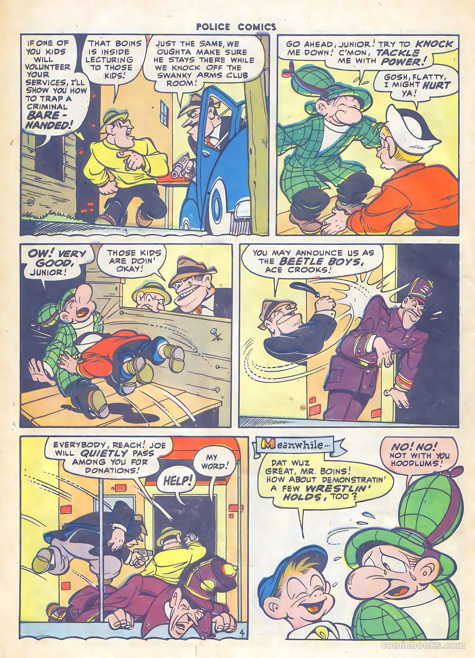 Police Comics #66 (1947) — page 49 of 61
