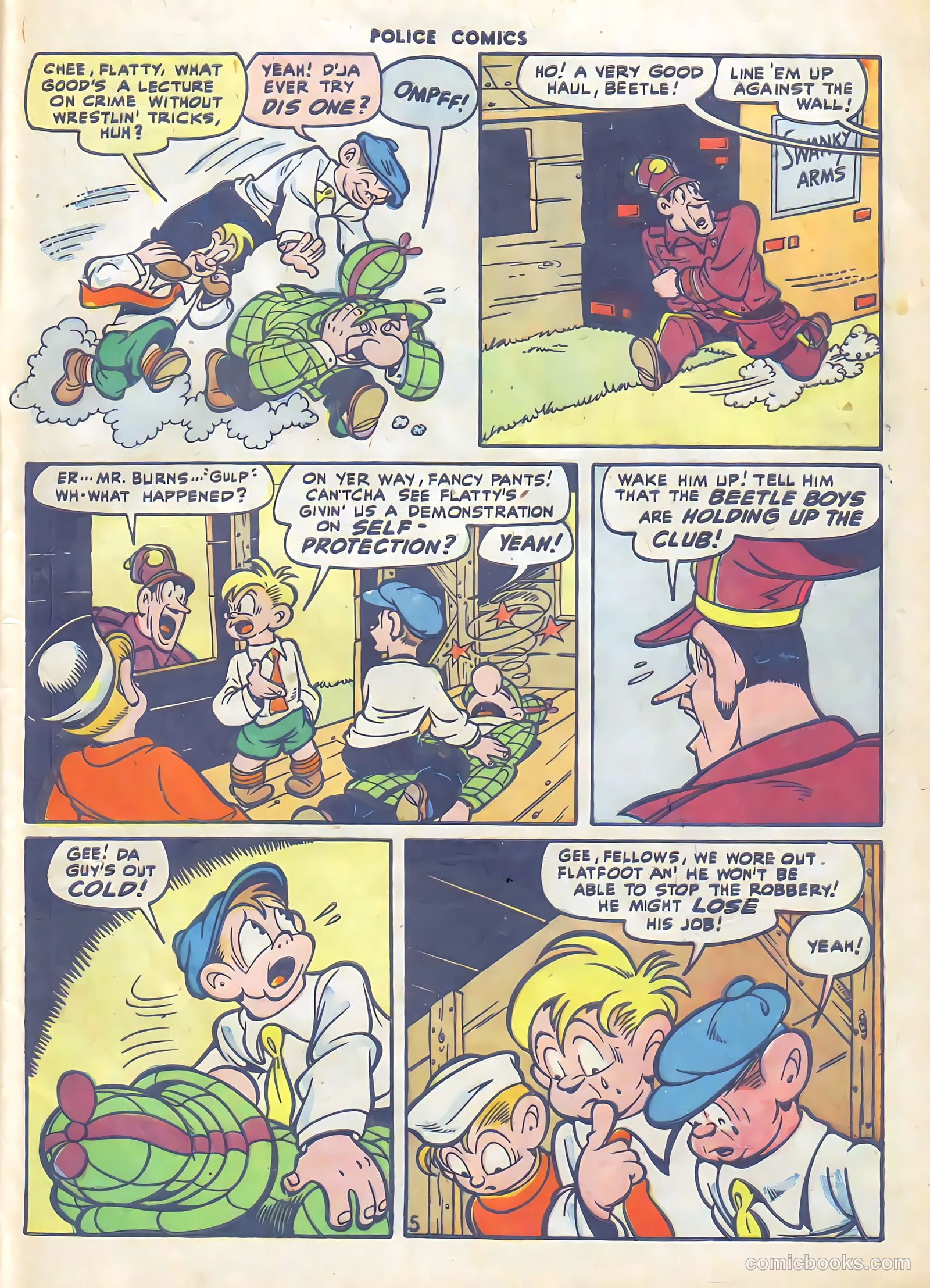 Police Comics #66 (1947) — page 50 of 61
