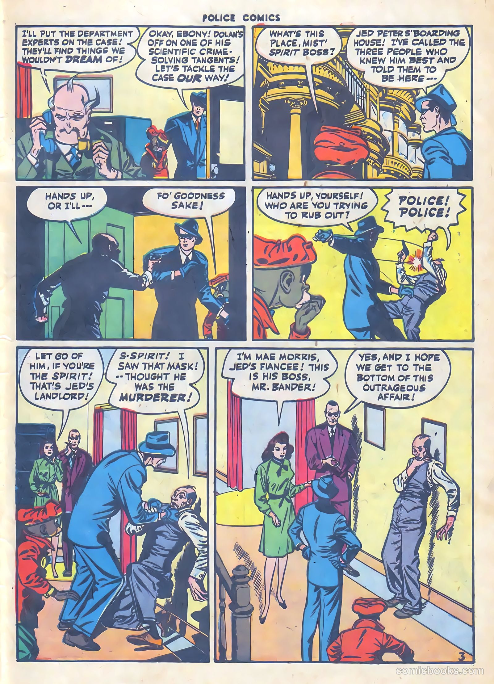 Police Comics #66 (1947) — page 54 of 61