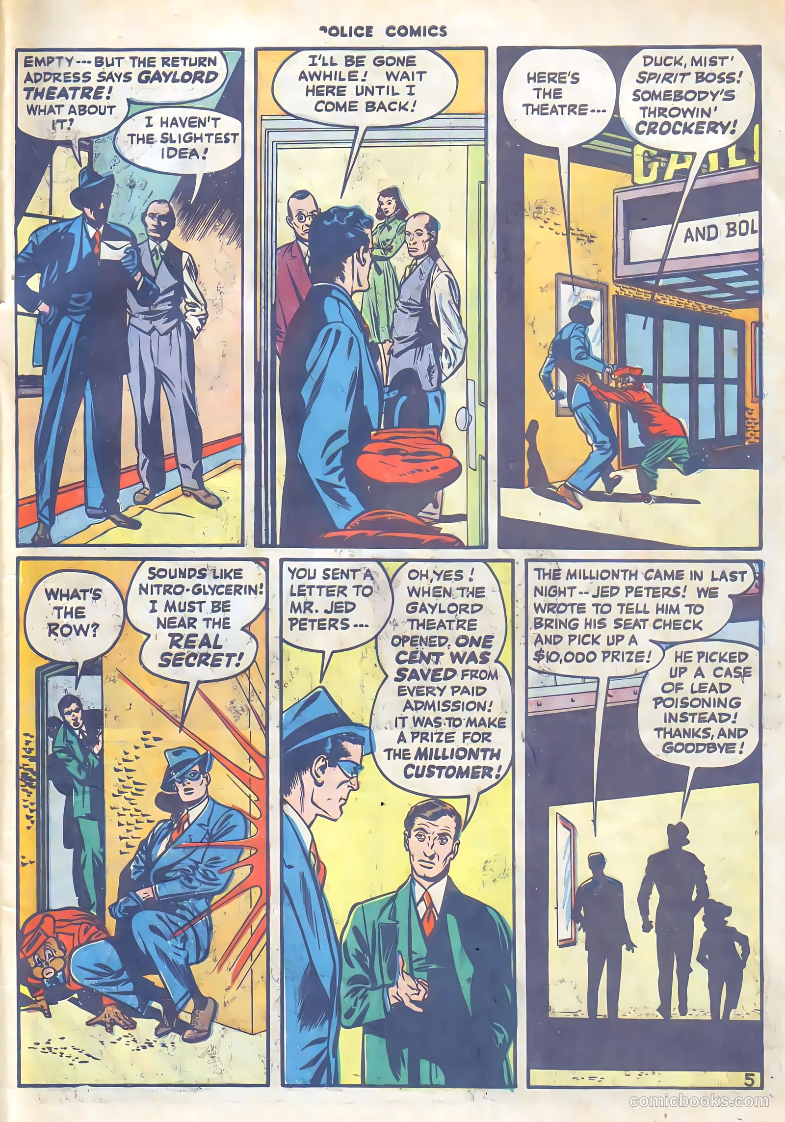 Police Comics #66 (1947) — page 56 of 61