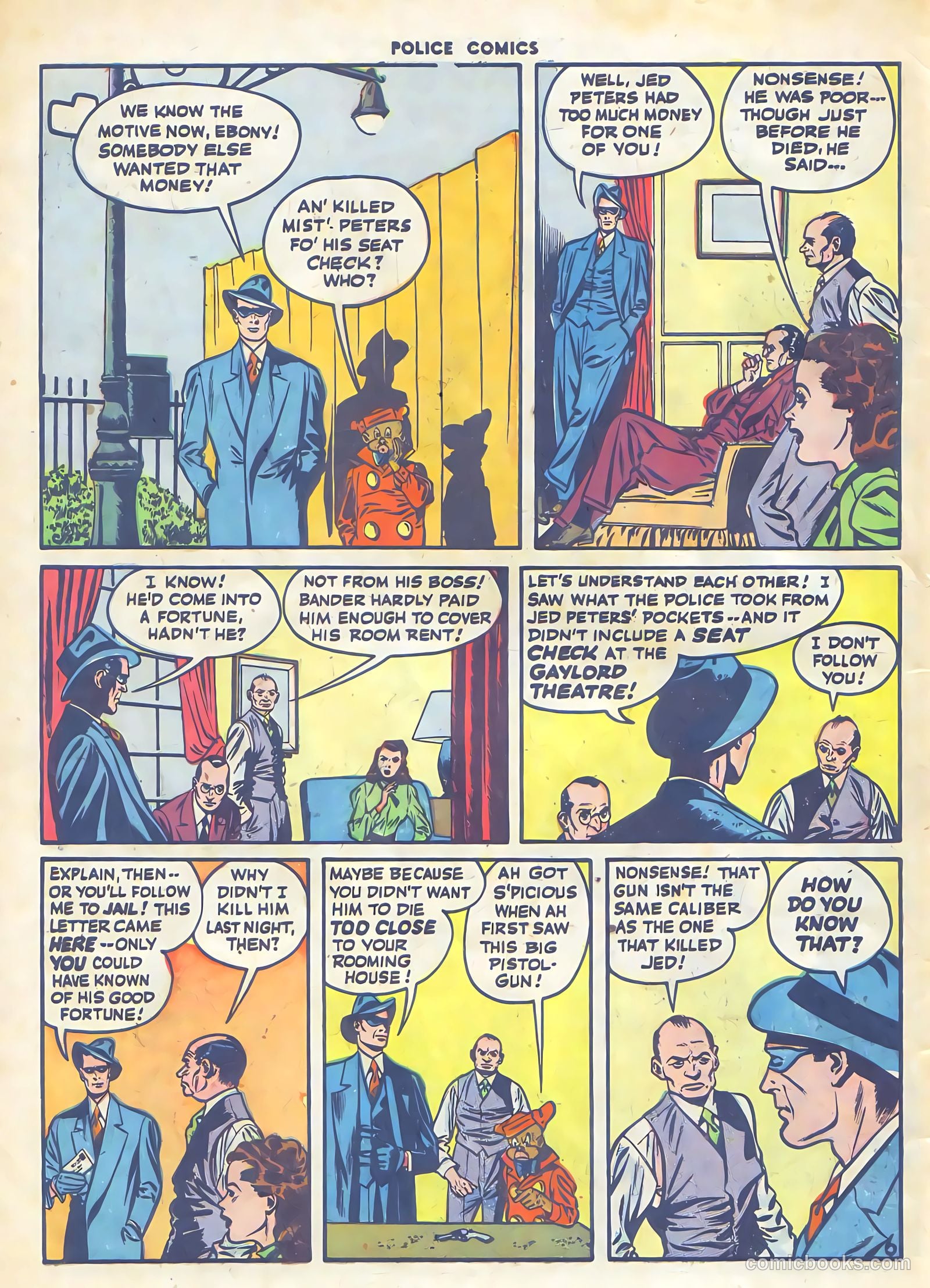 Police Comics #66 (1947) — page 57 of 61