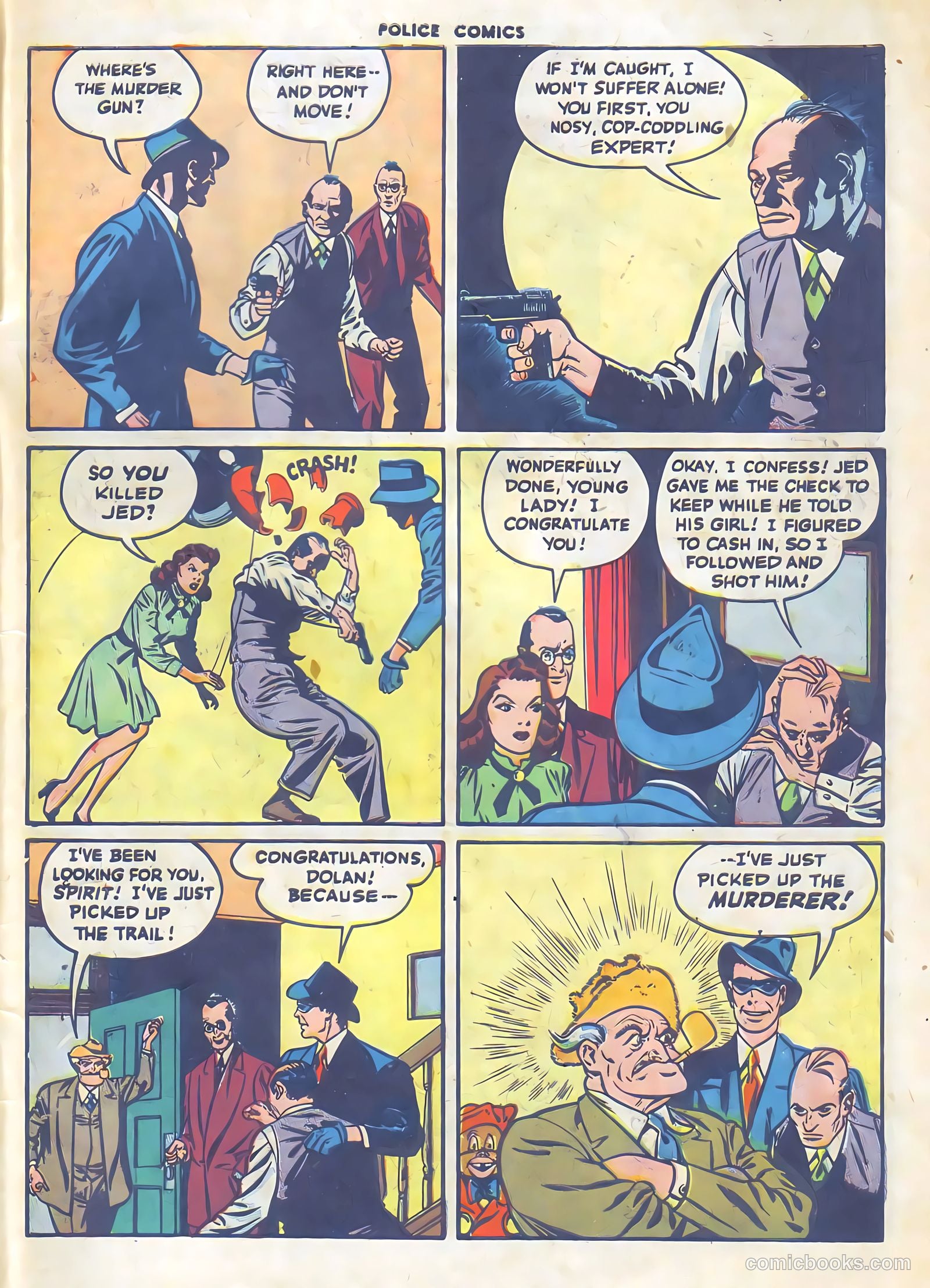 Police Comics #66 (1947) — page 58 of 61