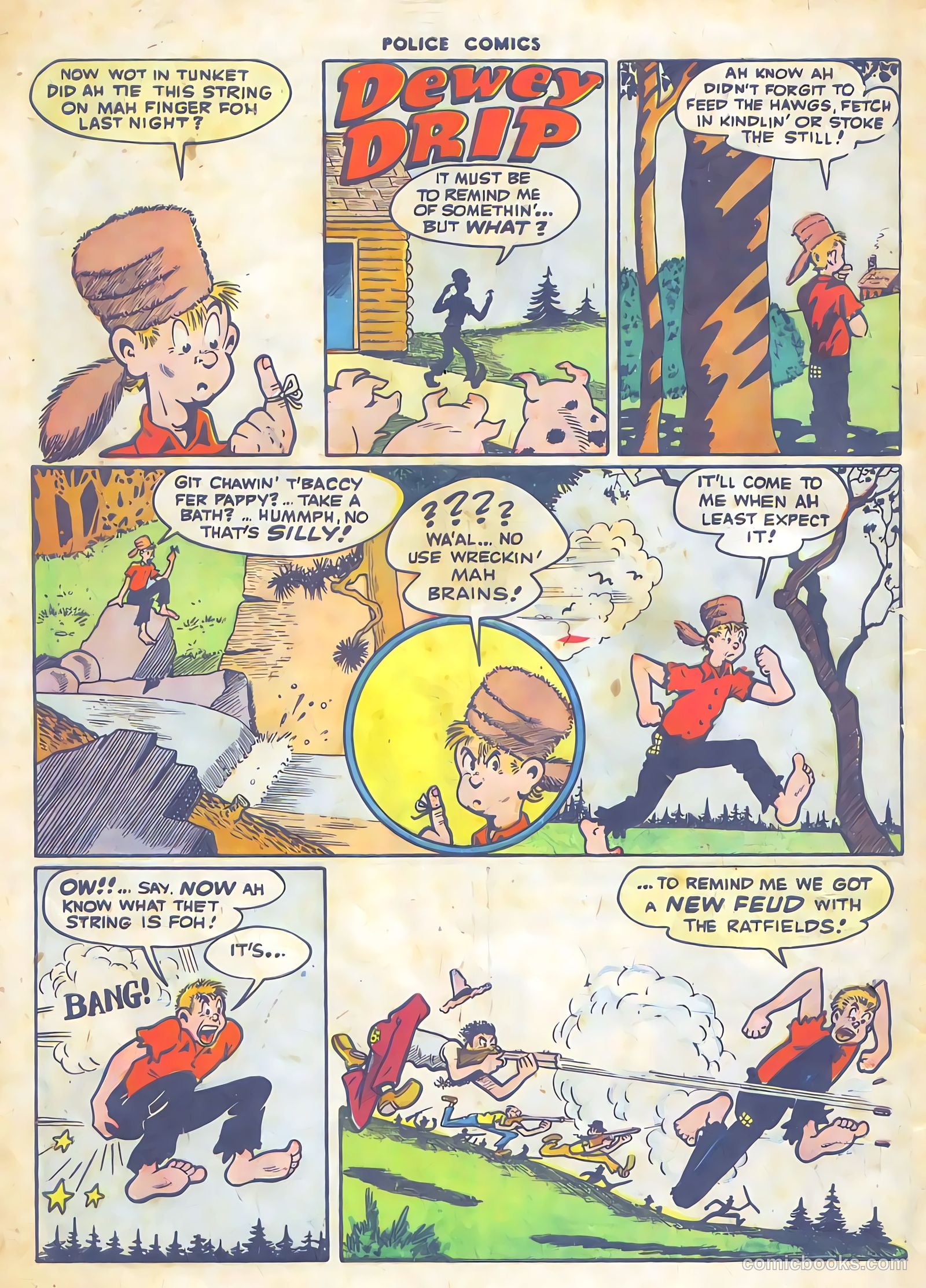 Police Comics #66 (1947) — page 59 of 61