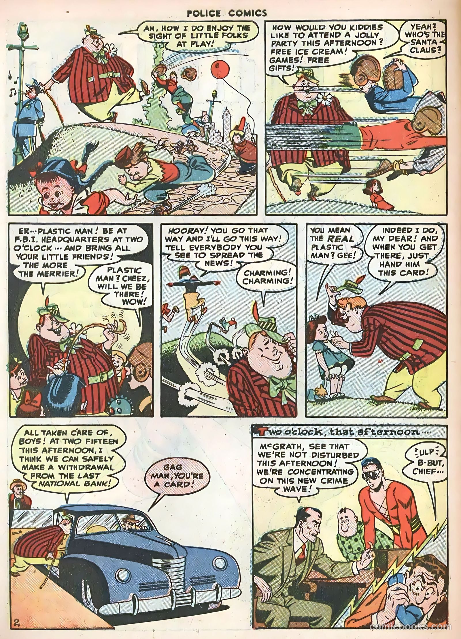 Police Comics #67 (1947) — page 4 of 60