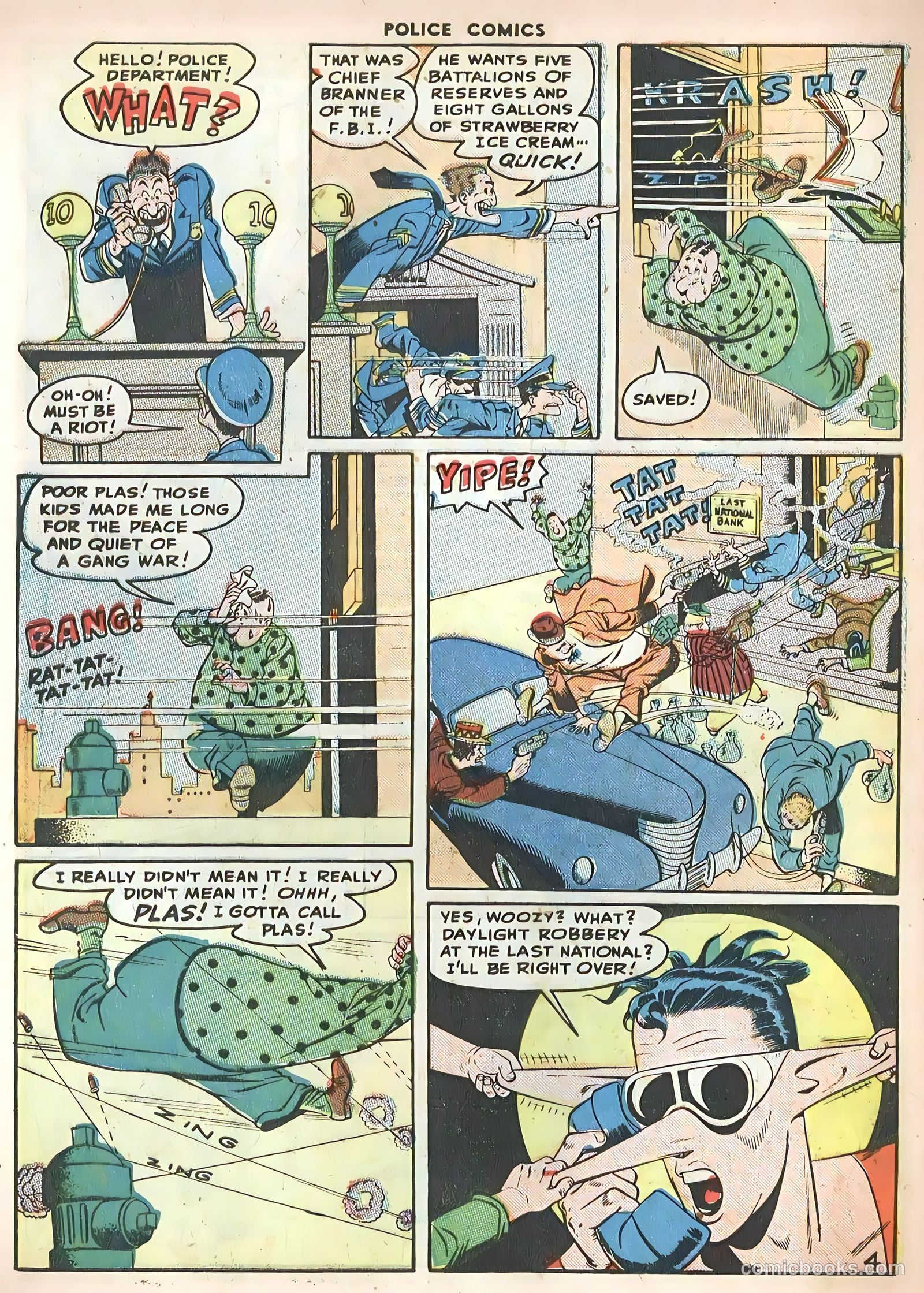 Police Comics #67 (1947) — page 6 of 60