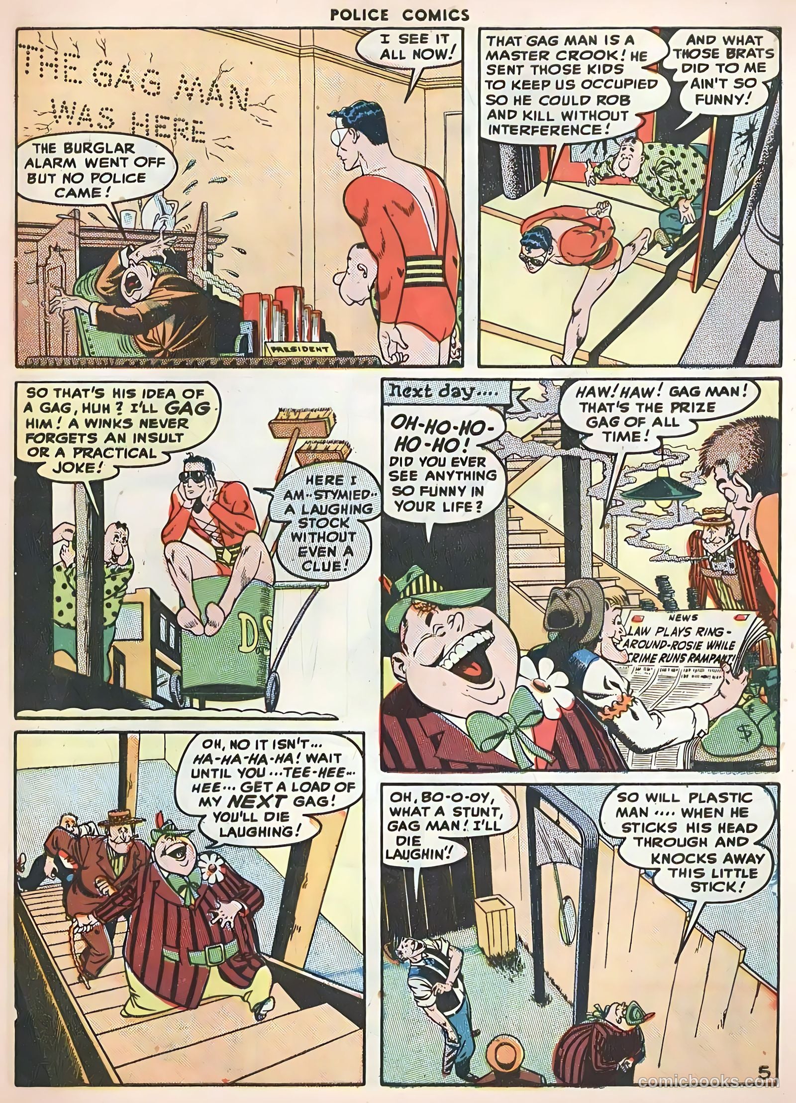 Police Comics #67 (1947) — page 7 of 60